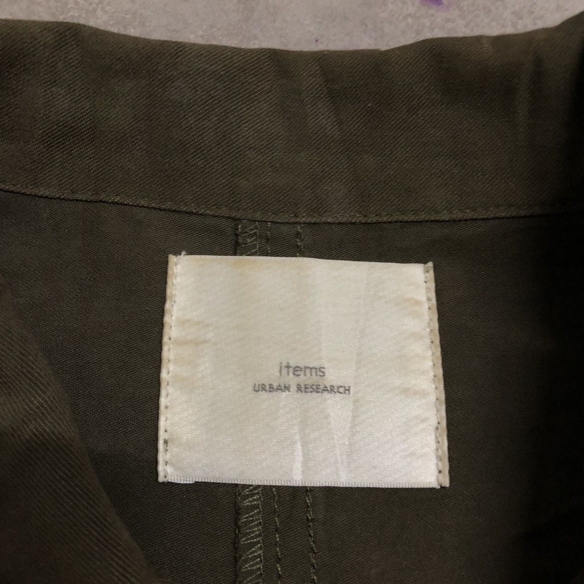 URBAN RESEARCH DOORS Urban Research items Fatigue Design Pocket Army Green Jacket Size US M / EU 48-50 / 2 - 10 Thumbnail