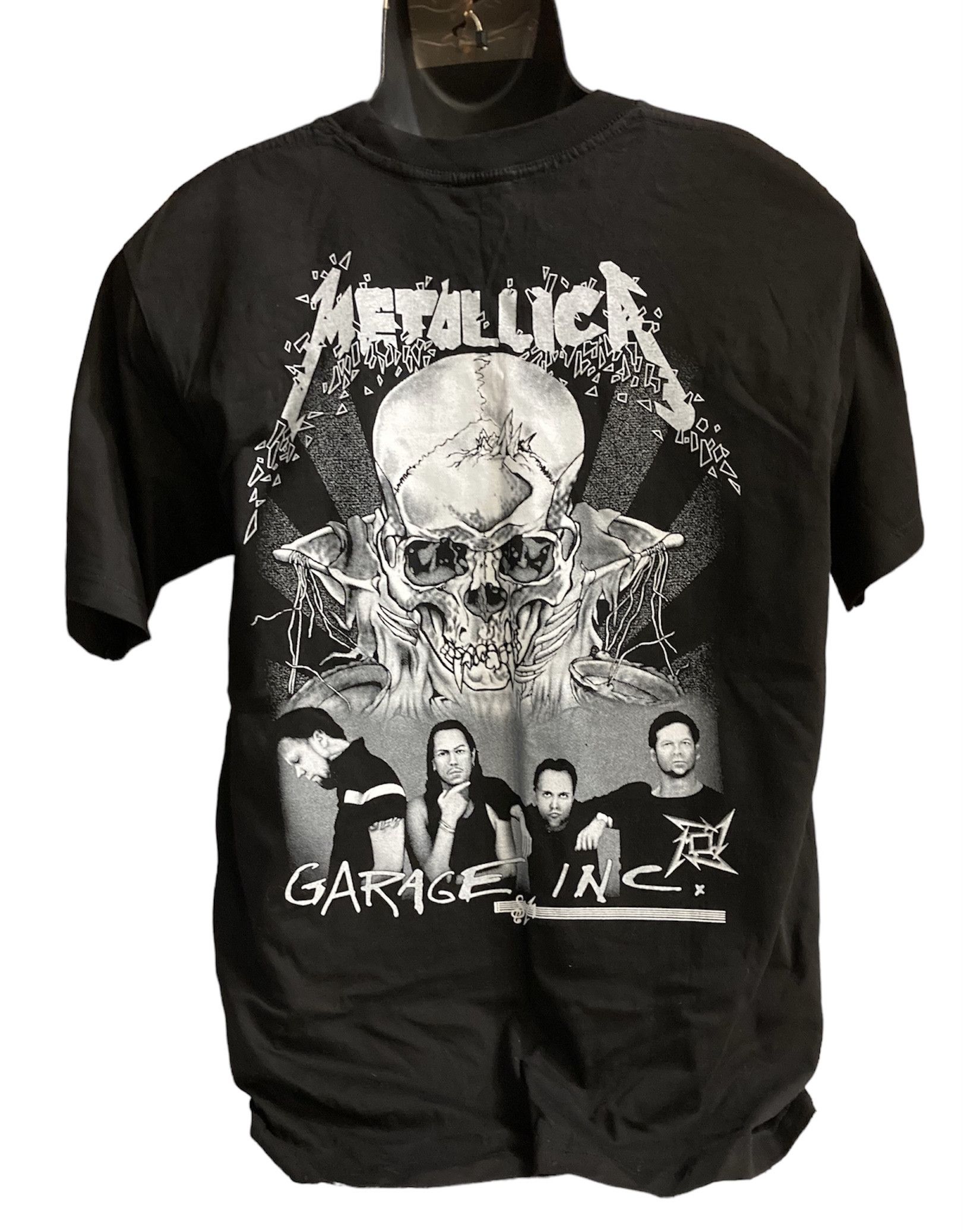 Metallica Rare Original Vintage Metallica Garage Inc. Tee Size US L / EU 52-54 / 3 - 2 Thumbnail