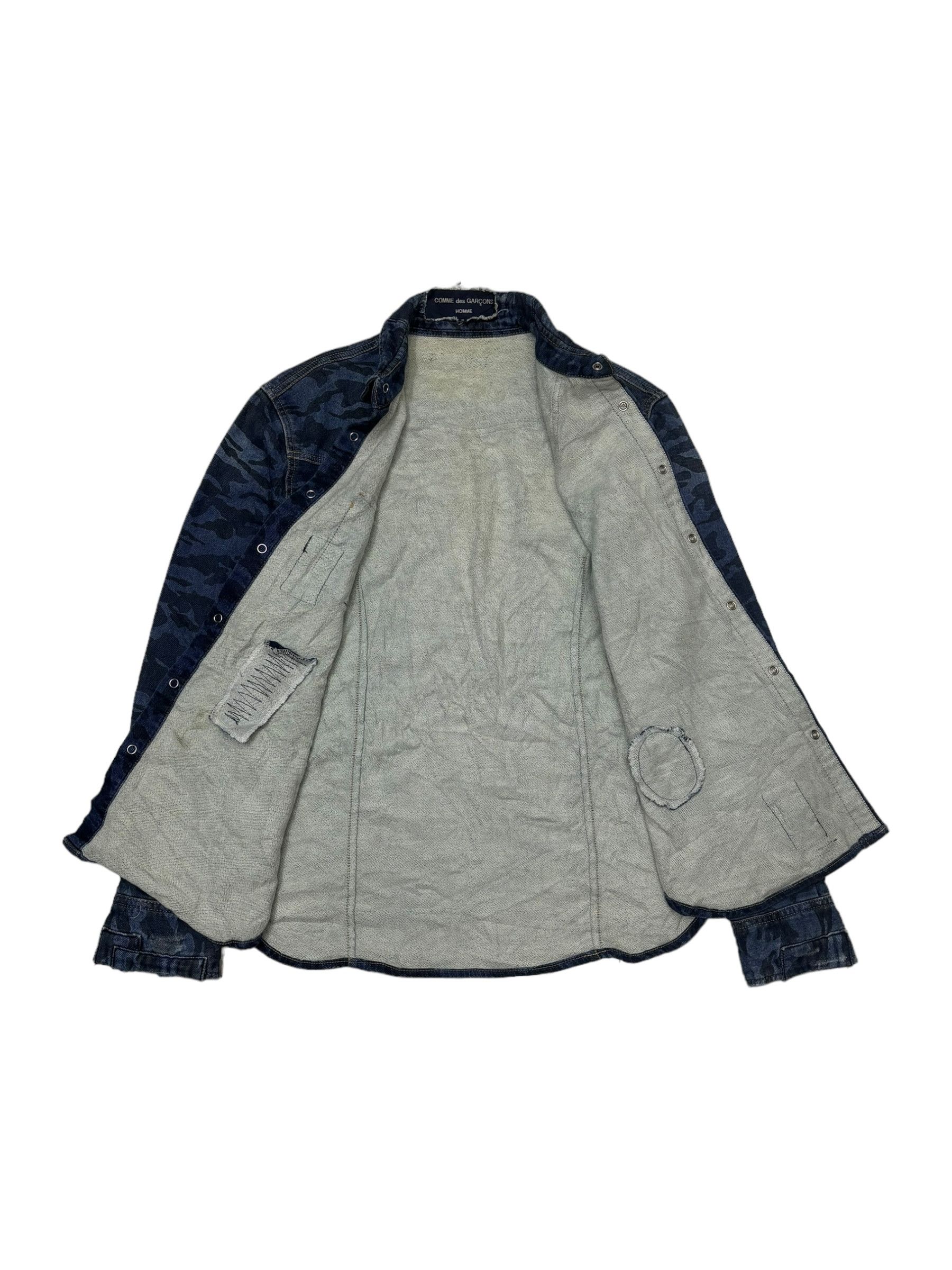 Comme des Garcons COMME DES GARCONS HOMME BORO PATCHWORK CAMO BUTTON SHIRT Size US S / EU 44-46 / 1 - 3 Thumbnail