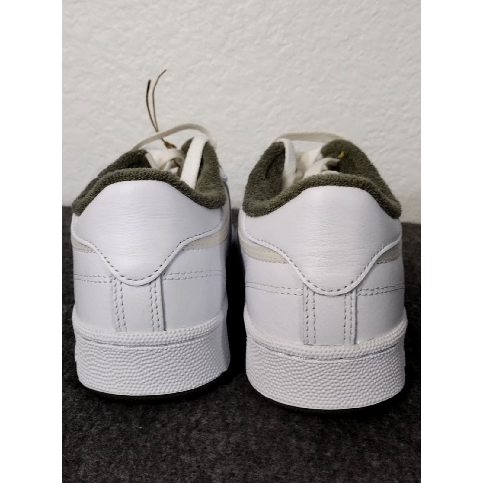 Reebok REEBOK Club C 85 JJJJound White Olive Tennis GX9657 Size 7 US New with a Box Size US 6 / EU 39 - 4 Thumbnail