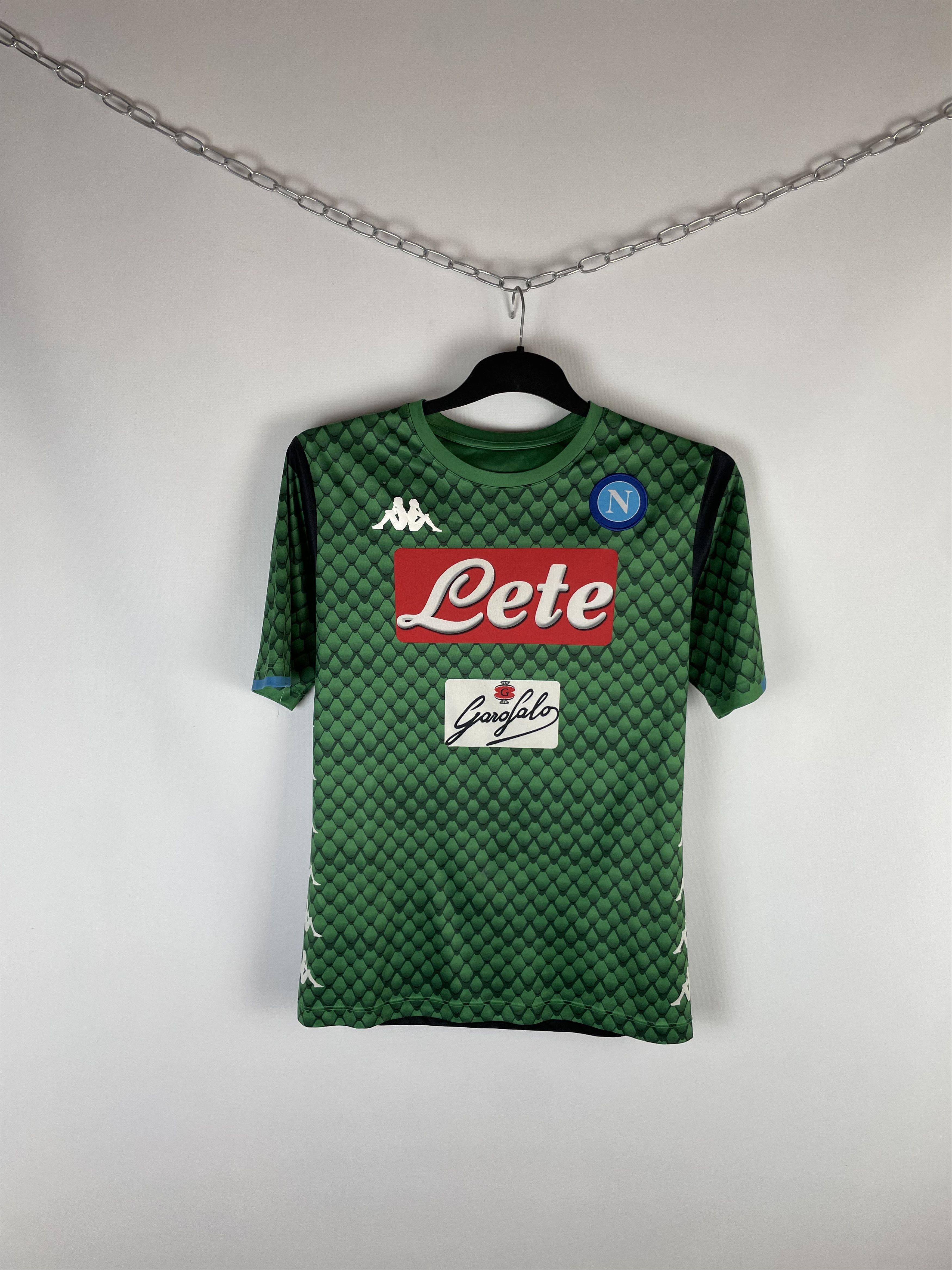 Vintage Kappa Napoli 25 Ospina Soccer Jersey