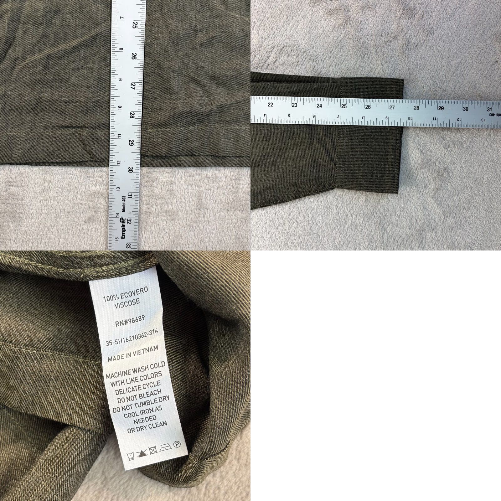 Todd Snyder Todd Snyder Rayon Field Shirt Dark Olive Large Men's Button-Up Shirt Long Sleeve Casual Workwear Pockets NWT Size US L / EU 52-54 / 3 - 8 Thumbnail