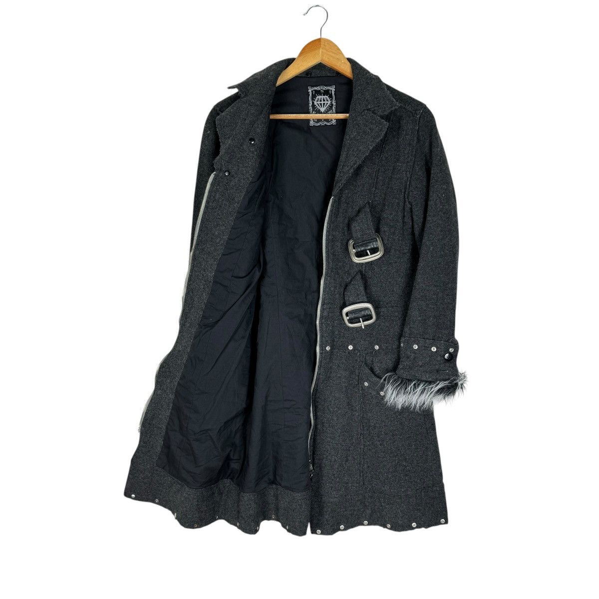 Japanese Brand ☀️ALGONQUINS BONDAGE LONG COAT JACKET Size M / US 6-8 / IT 42-44 - 7 Thumbnail