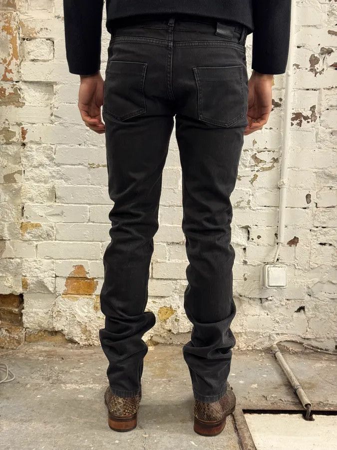 Givenchy AW2010 Givenchy Black Slim Denim Jeans Size US 32 / EU 48 - 4 Thumbnail