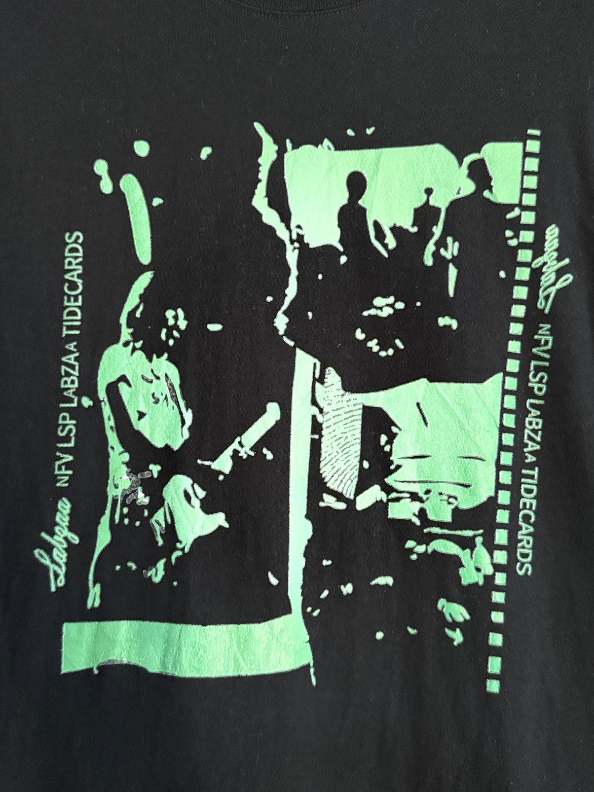 Band Tees × Vintage Vintage 90s Elastica NFVSP HIGH Long Sleeve Tee Size US L / EU 52-54 / 3 - 3 Thumbnail