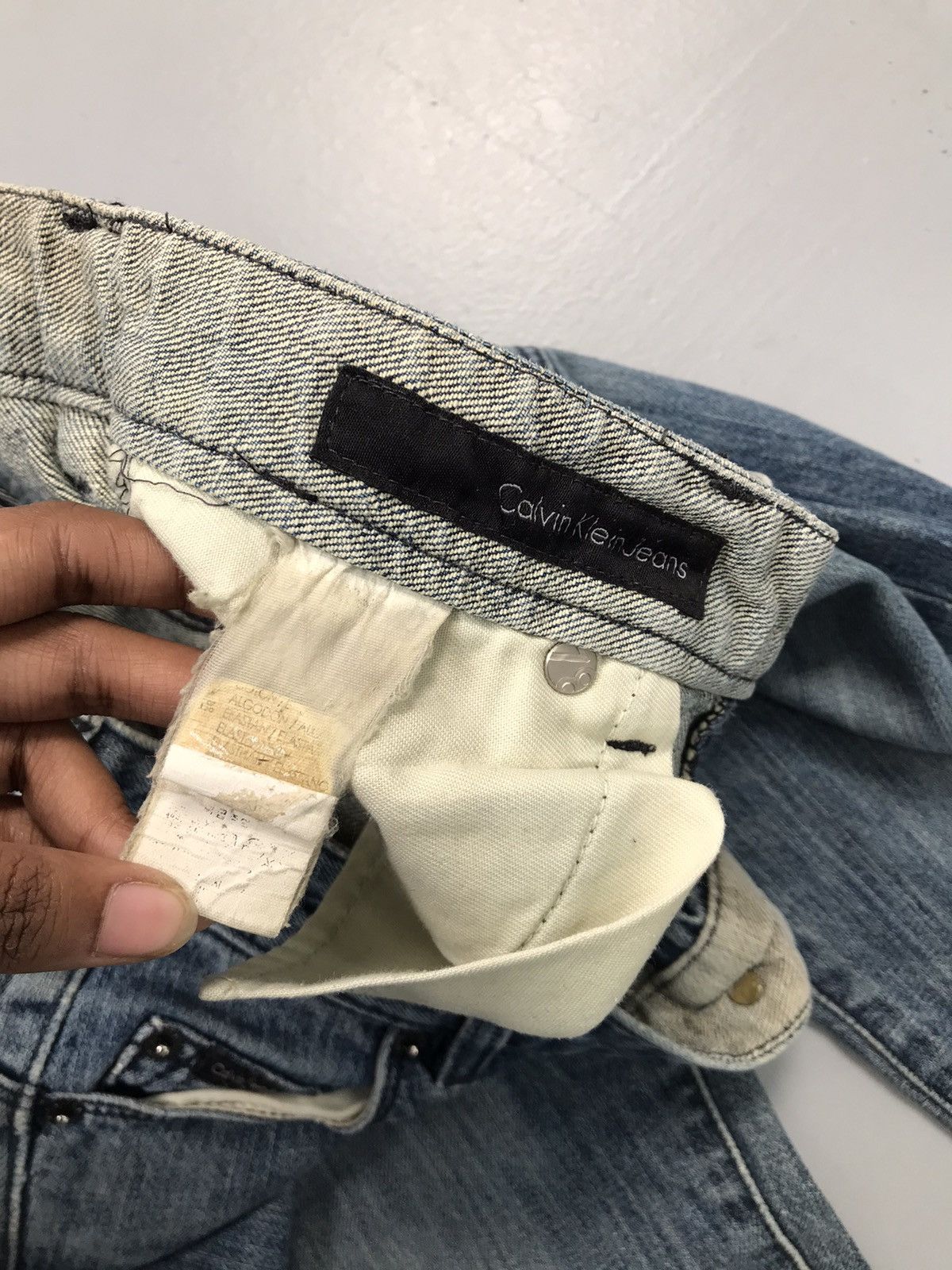 Calvin Klein Vintage Calvin Klein denim Size 28" / US 6 / IT 42 - 6 Thumbnail