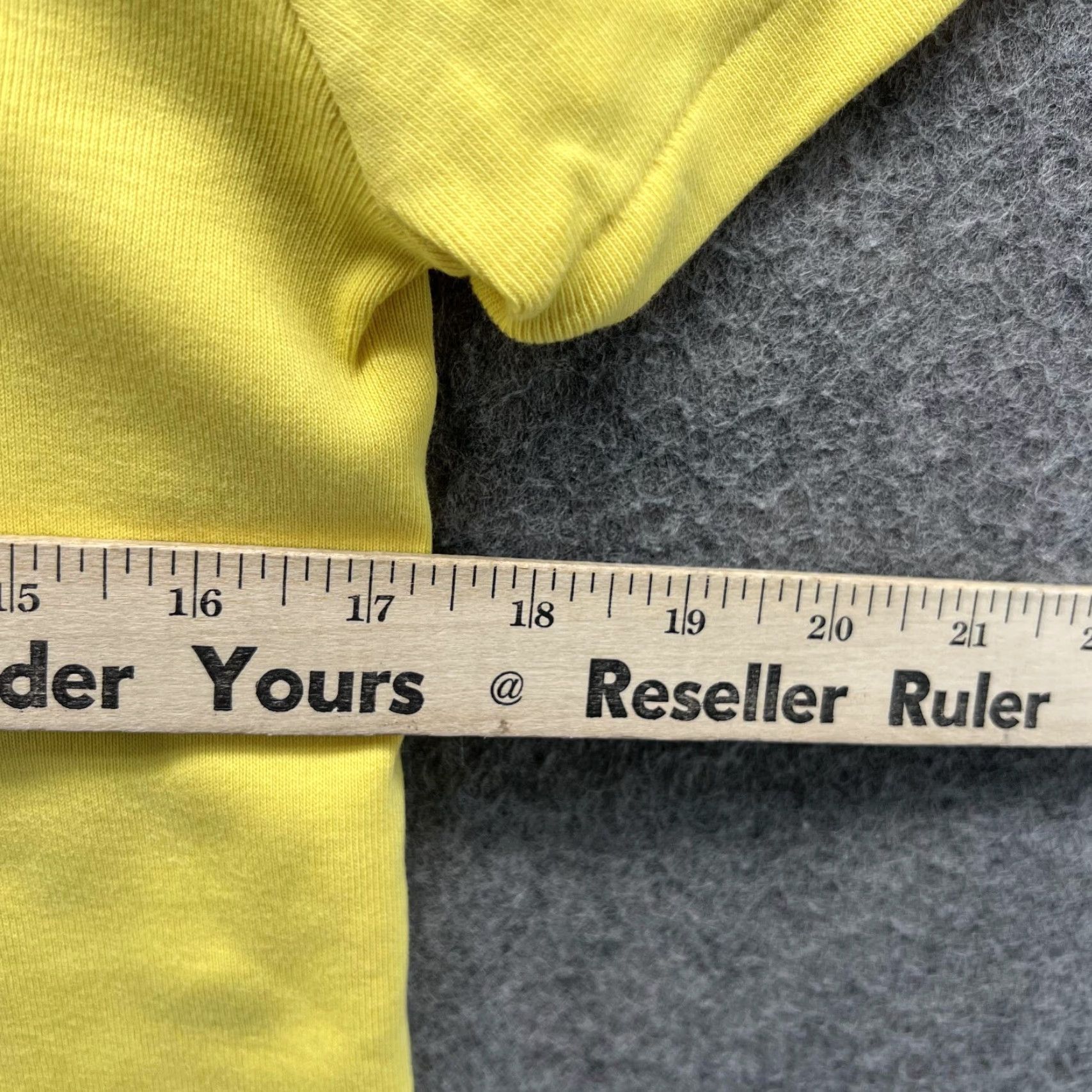 Polo Ralph Lauren VINTAGE Ralph Lauren Sport Shirt Women Large Yellow V Neck Polo Short Sleeve Size L / US 10 / IT 46 - 6 Thumbnail