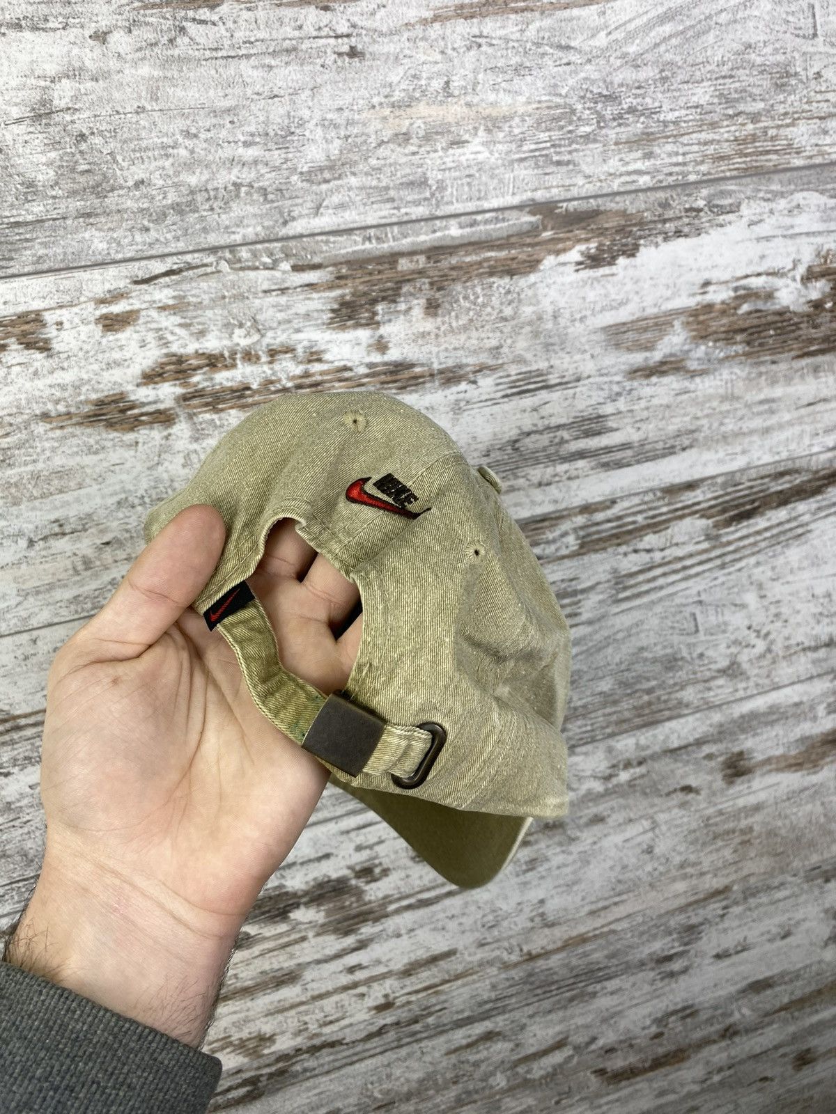 Nike × Vintage Mens Vintage Nike big logo hats cap hat y2k rare swoosh acg Size ONE SIZE - 4 Thumbnail