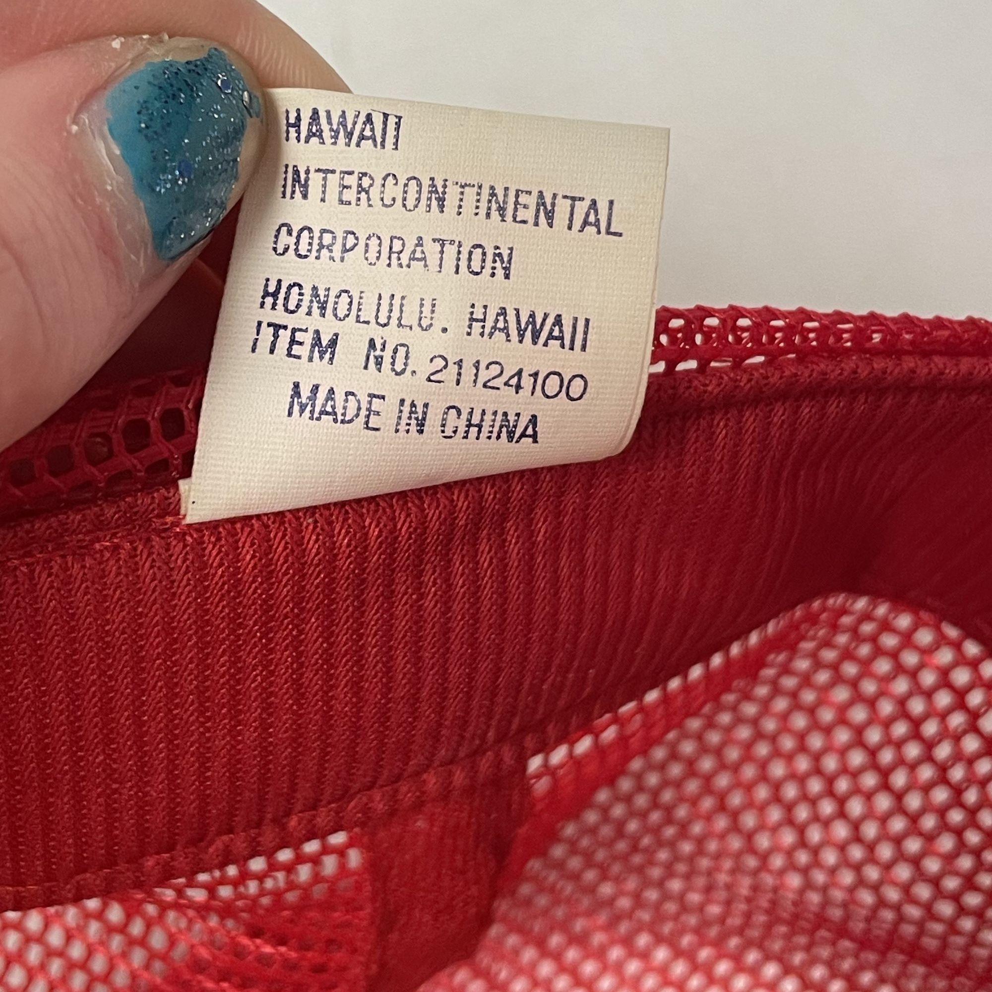 Other Vtg Hawaiian Headwear Mesh TRUCKER Hat SUCK EM Up Hawaii Cap Size ONE SIZE - 7 Thumbnail