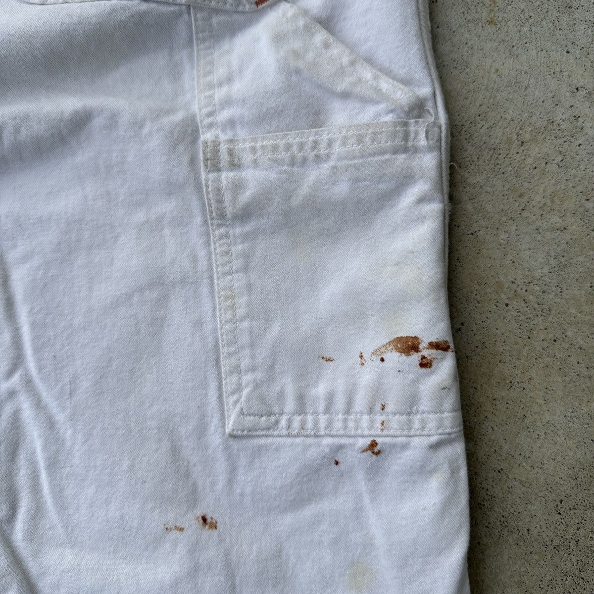 Carhartt Paint Splatter Chopped Carhartt jort carpenter double knee Size US 36 / EU 52 - 10 Thumbnail