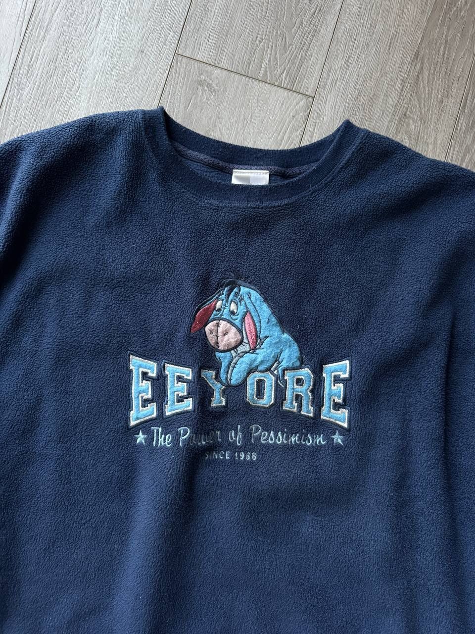 Disney × Vintage Disney Store Vintage 2000s Eeyore Fleece Sweatshirt XLarge Size US XL / EU 56 / 4 - 1 Thumbnail