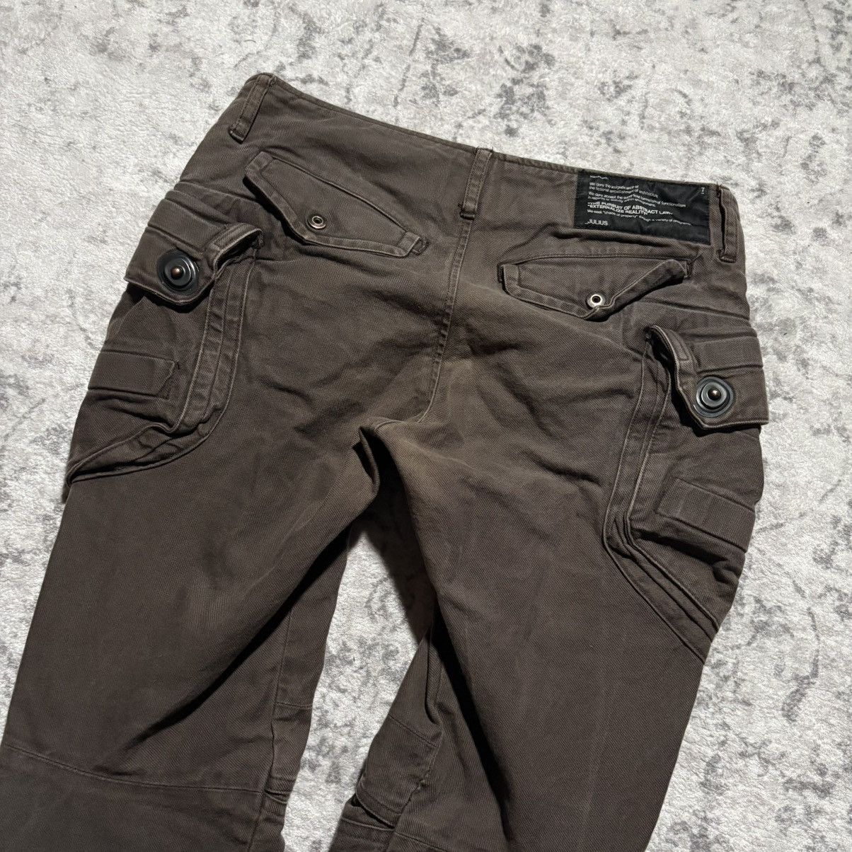 Julius Julius FW2010-2011 Goth_ik Gas Mask Cargo Pants Brown | 1 Size US 28 / EU 44 - 6 Thumbnail
