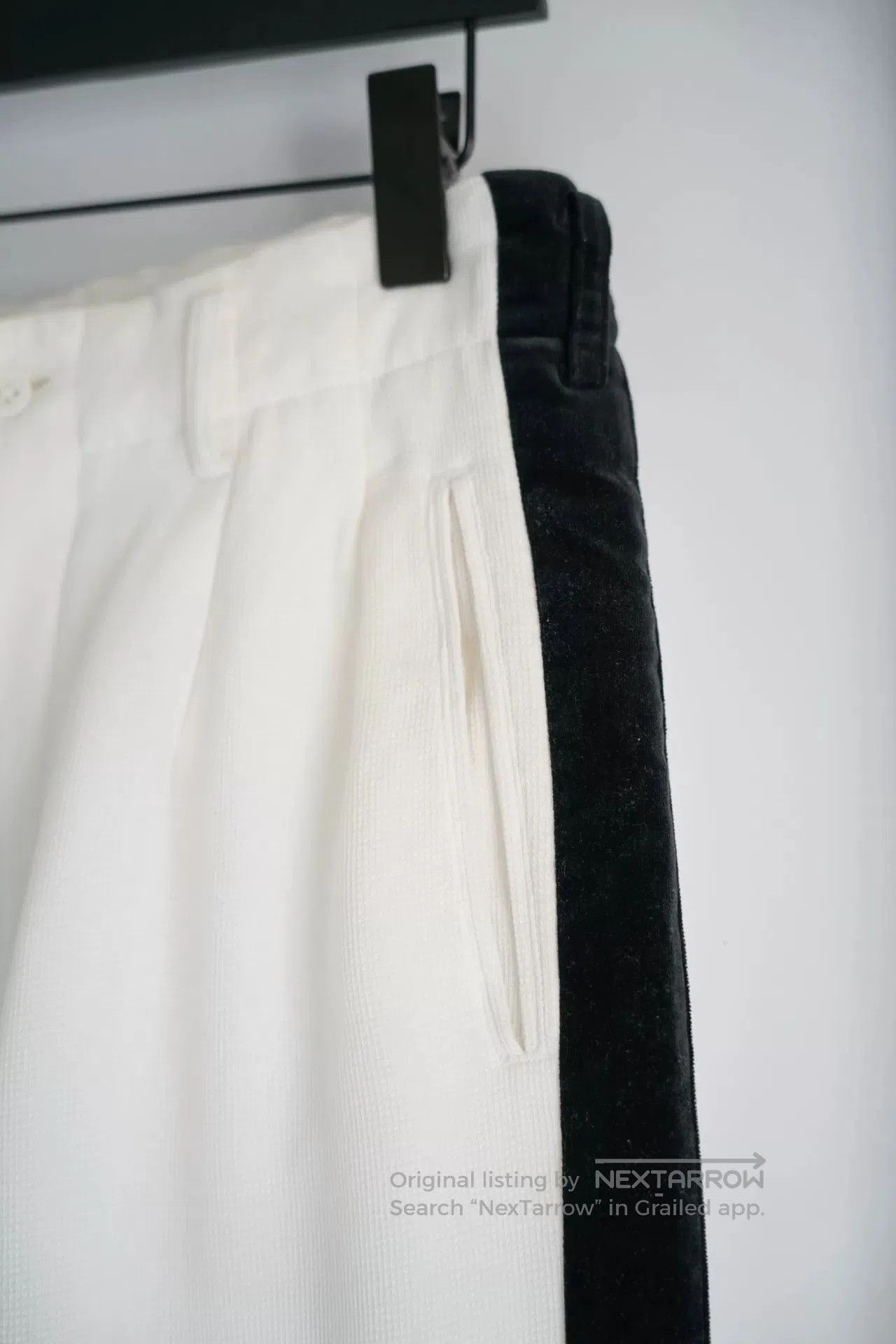 Yohji Yamamoto Yohji Yamamoto Velvet Patchwork Trousers. Size US 37 - 5 Thumbnail