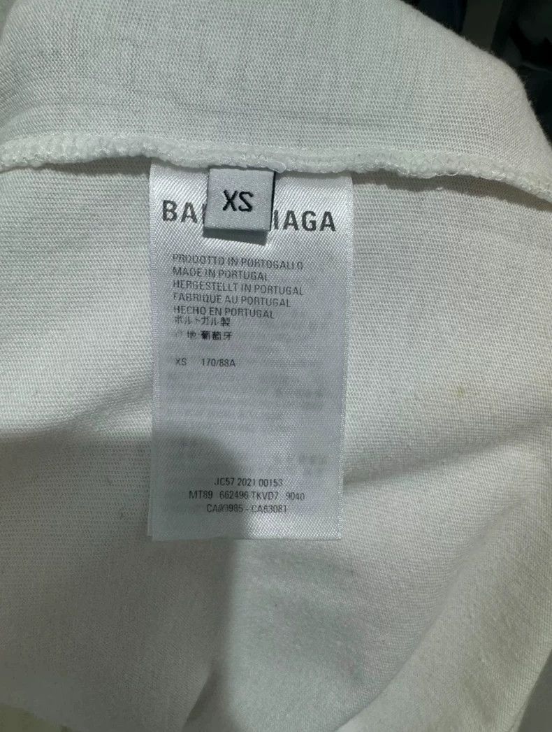 Balenciaga Balenciaga Collaboration NASA White Sweatshirt Size US XS / EU 42 / 0 - 4 Thumbnail