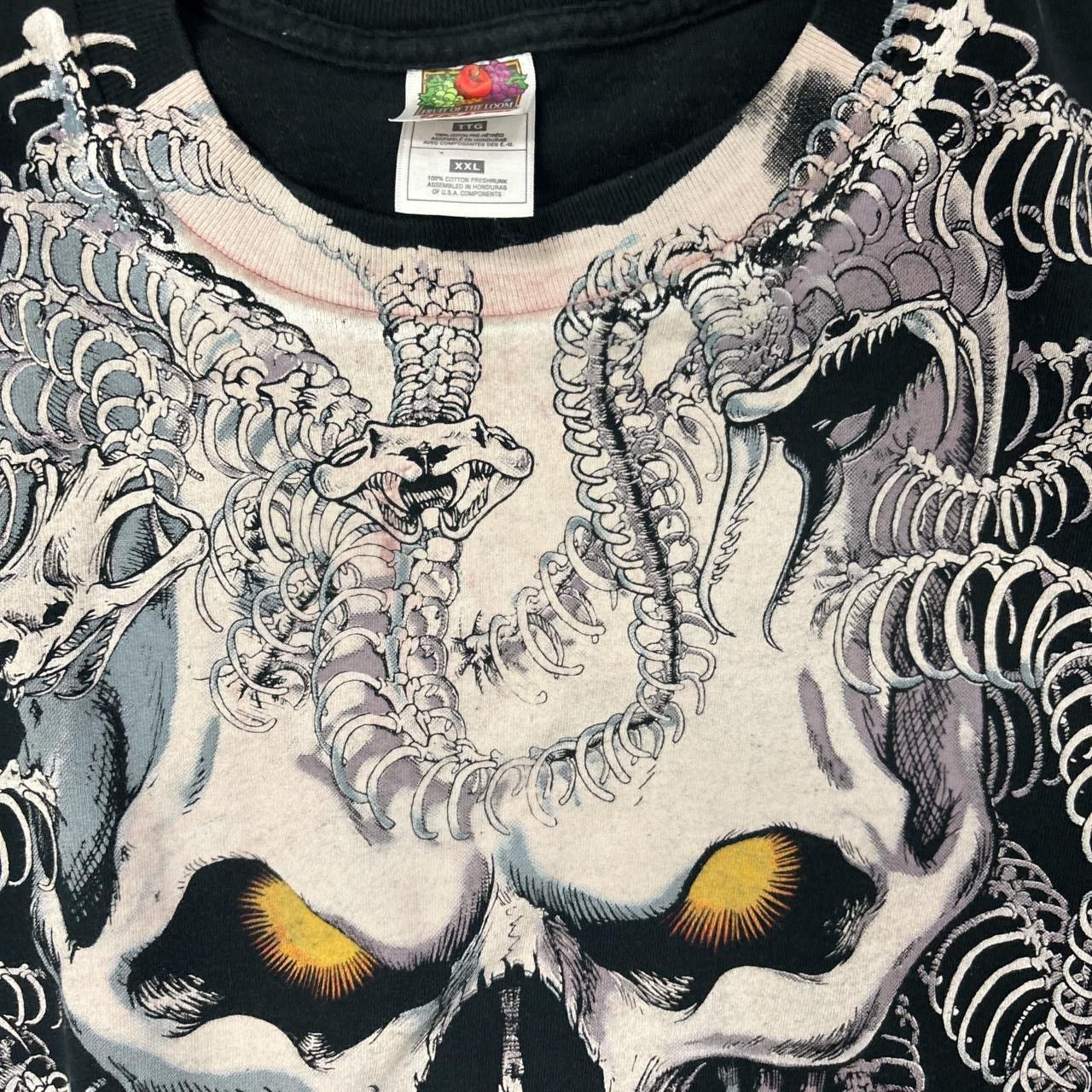 Vintage Vintage Liquid Blue Medusa Longsleeve Size US XXL / EU 58 / 5 - 5 Thumbnail