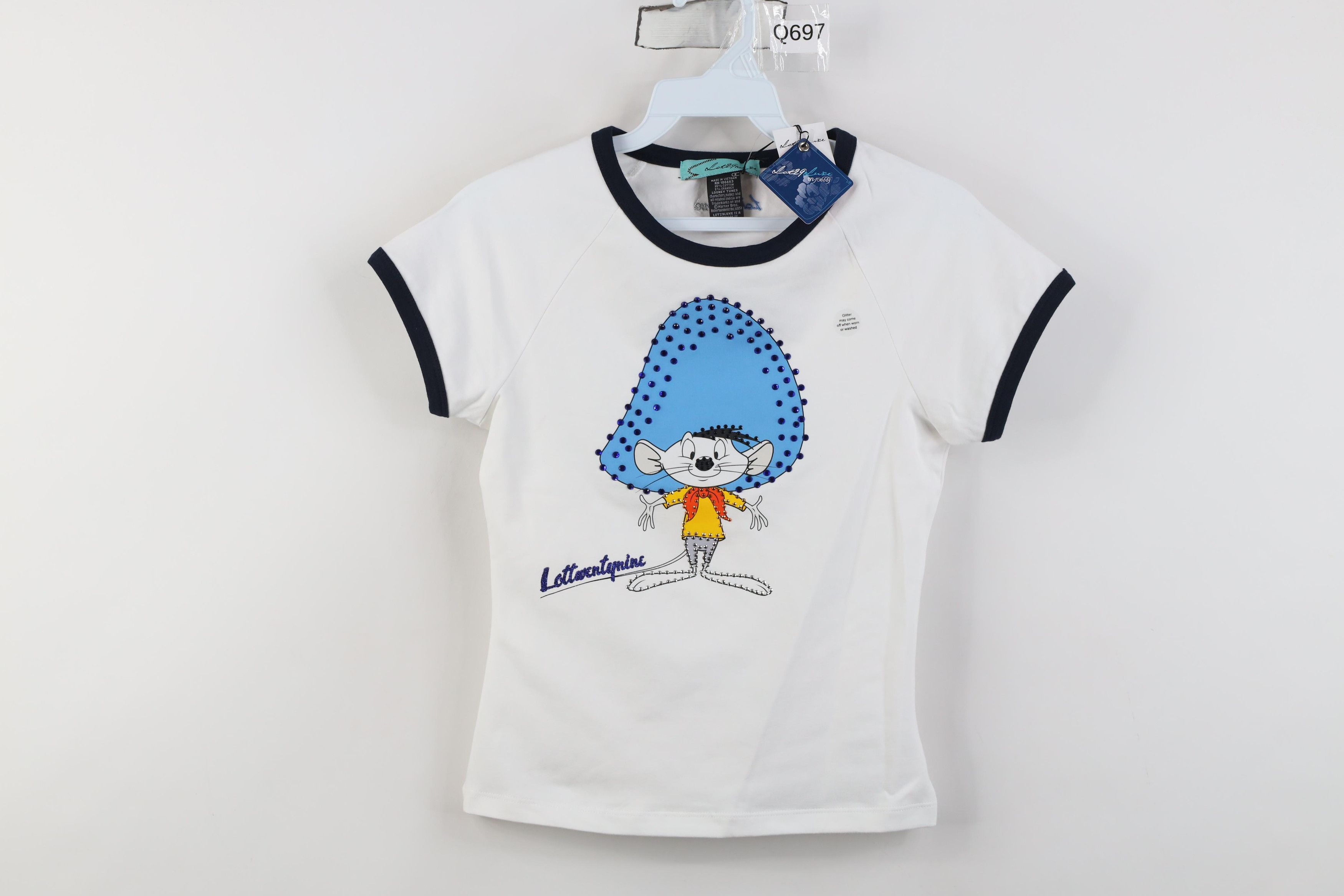Vintage Deadstock Vintage Y2K Lot 29 Looney Tunes Gonzales T-Shirt Size M / US 6-8 / IT 42-44 - 1 Thumbnail