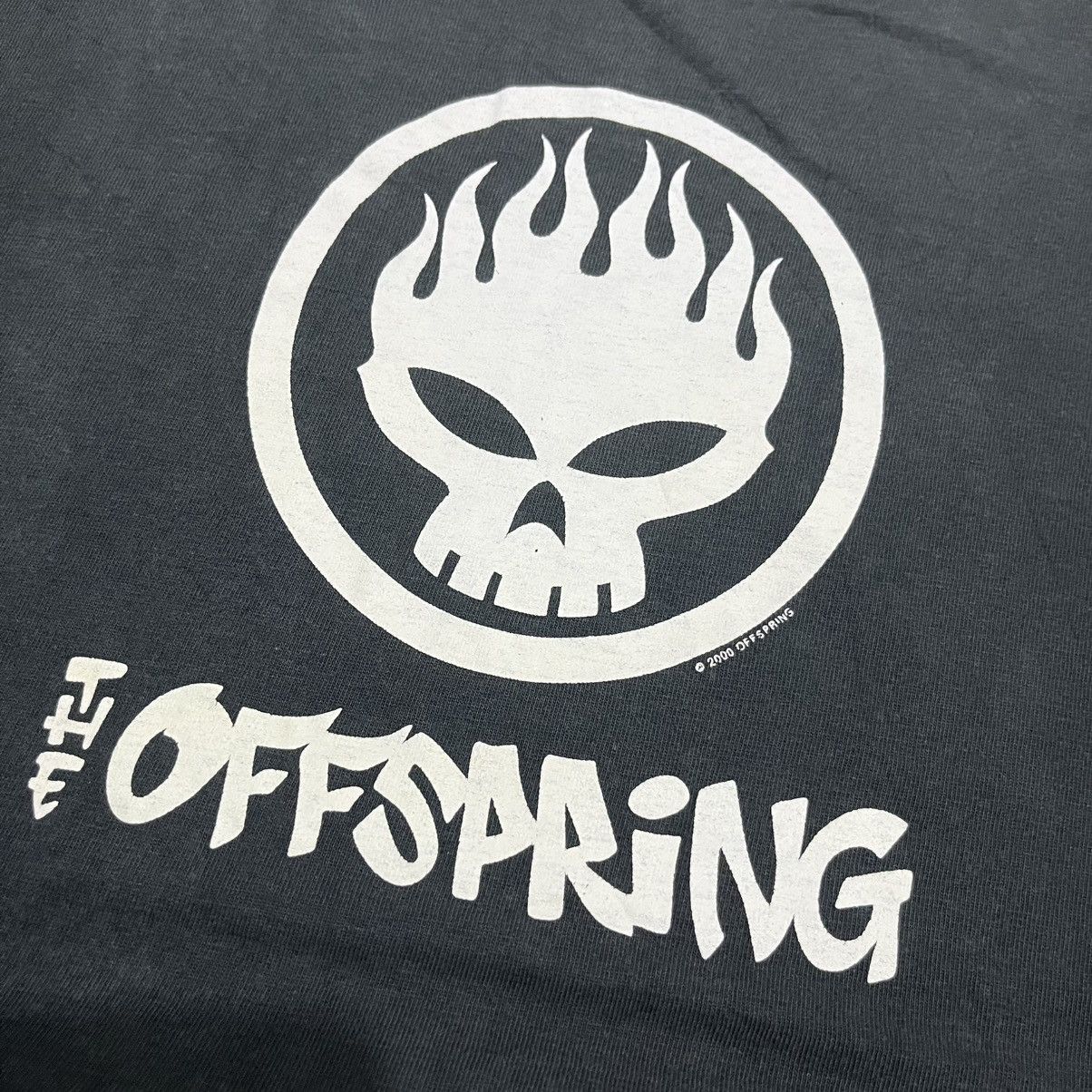Band Tees 2000s The Offspring Flaming Skull T-shirt Size US M / EU 48-50 / 2 - 3 Thumbnail