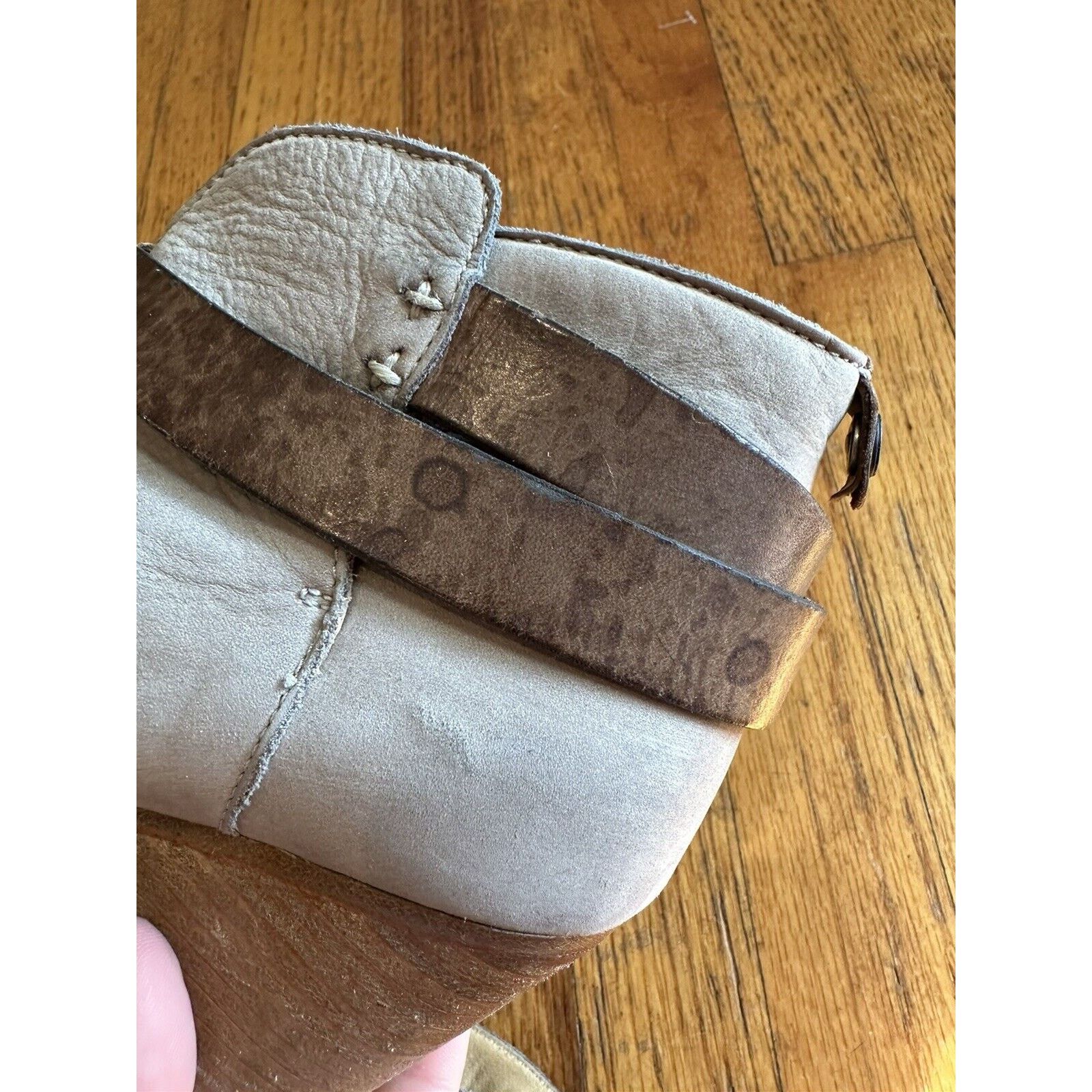 Rag & Bone Rag & Bone Size 37 Harrow Gray Leather Ankle Boots Casual Size US 6.5 / IT 36.5 - 16 Thumbnail