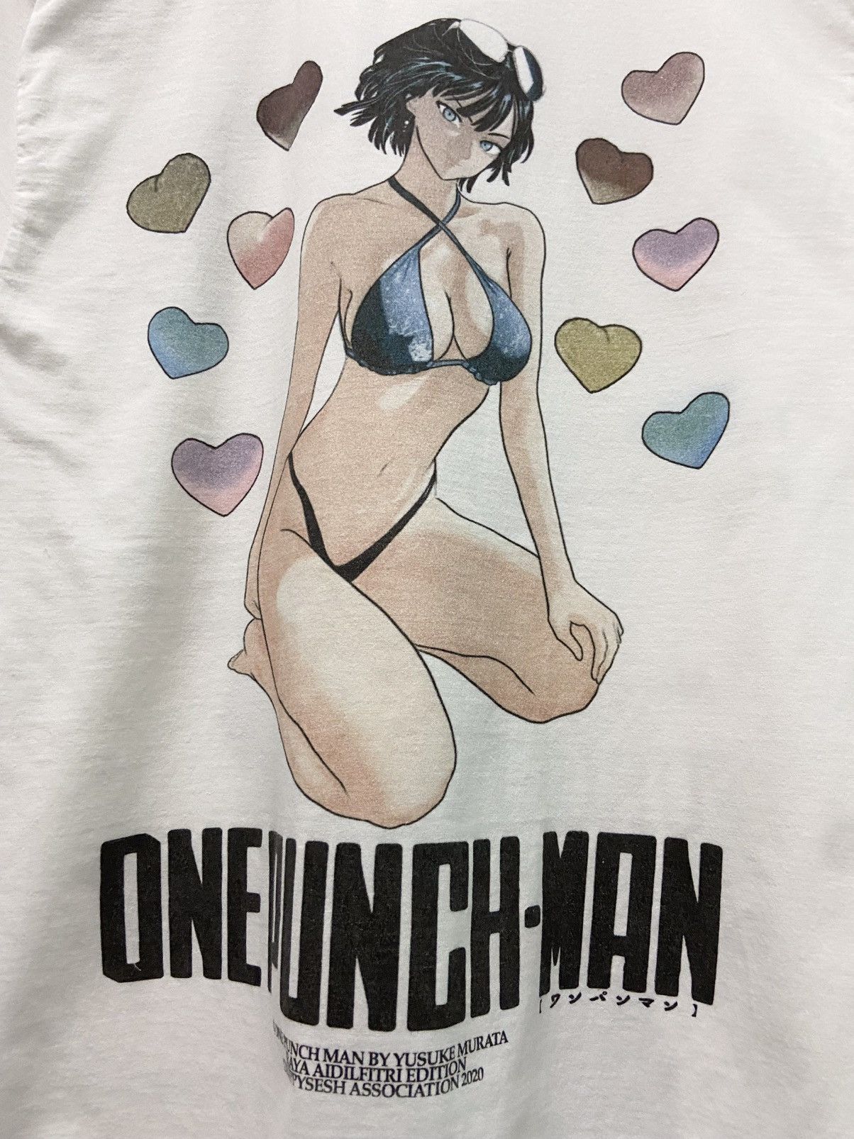 Anime × Japanese Brand × Pervert 2000's Bootleg Anime One Punch Man Fubuki Vogue T-Shirt Size US M / EU 48-50 / 2 - 6 Thumbnail