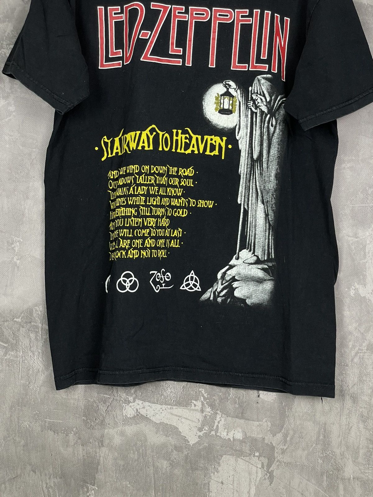 Band Tees × Led Zeppelin Led Zeppelin 2000 vintage rock band t-shirt y2k Size US M / EU 48-50 / 2 - 6 Thumbnail
