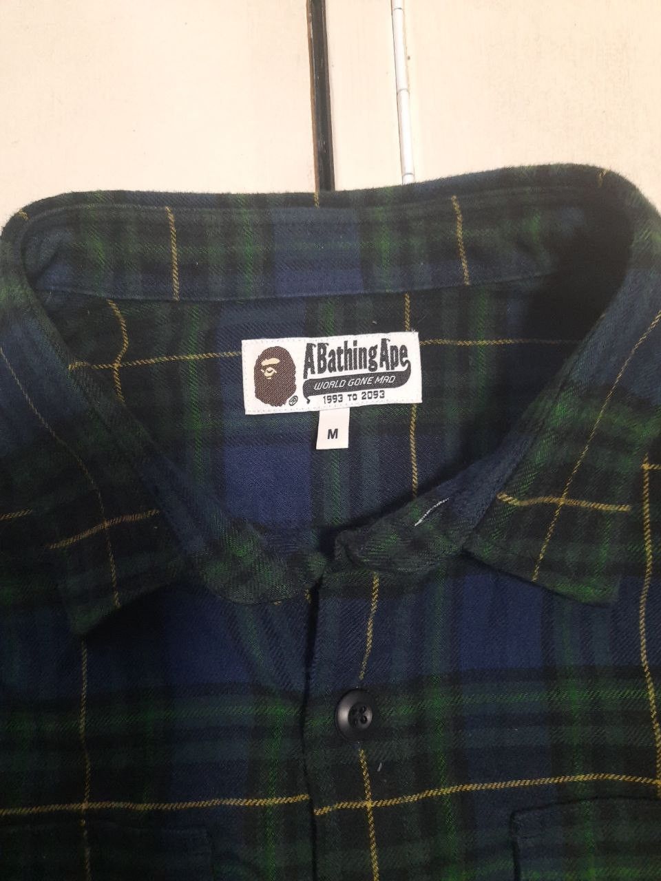 Bape Shark Flannel Shirt Size US M / EU 48-50 / 2 - 10 Thumbnail