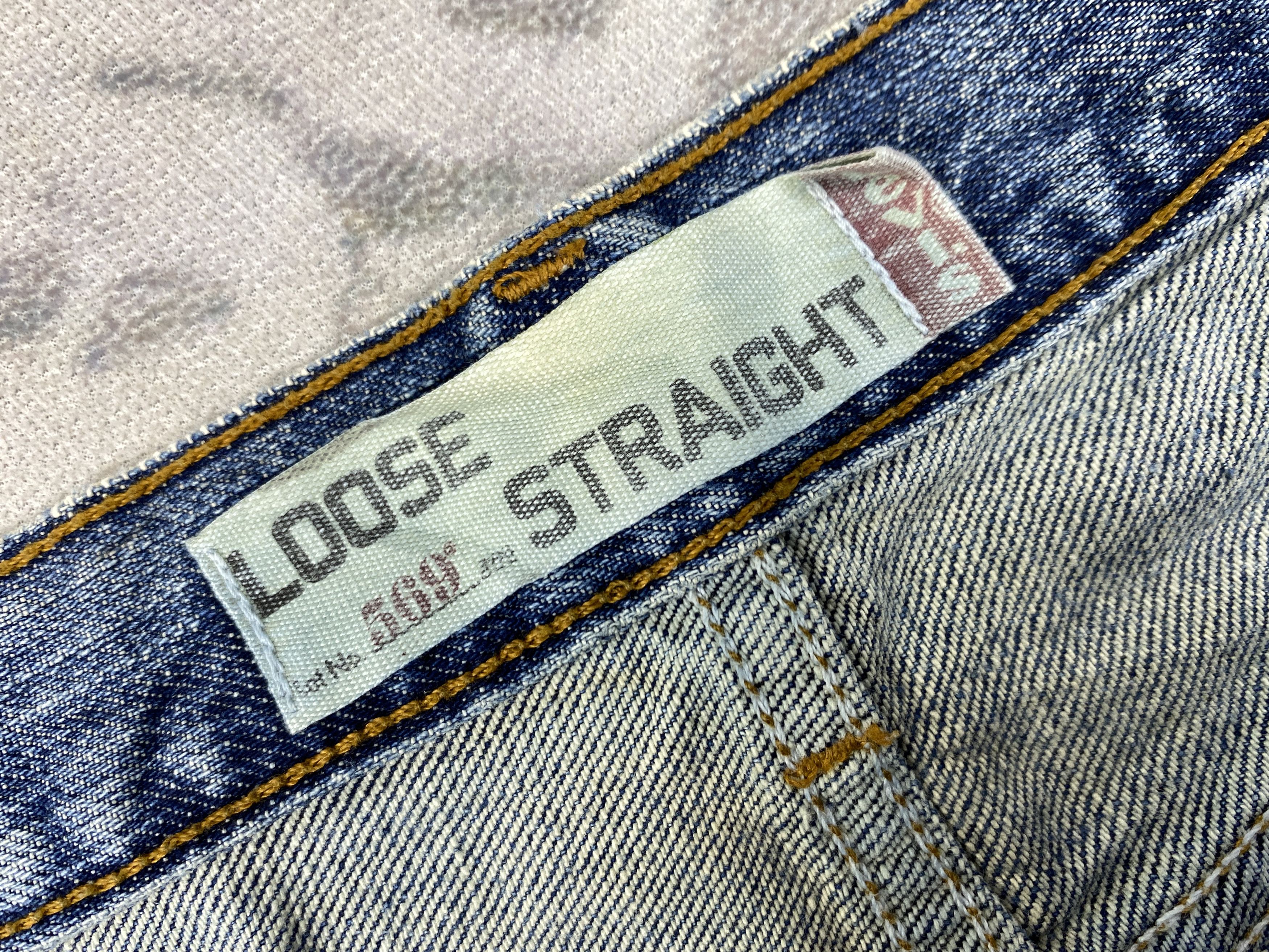 Levi's Indigo Vintage Levi's 569 Loose Straight Denim 34x30.5 JN486 Size US 34 / EU 50 - 8 Thumbnail