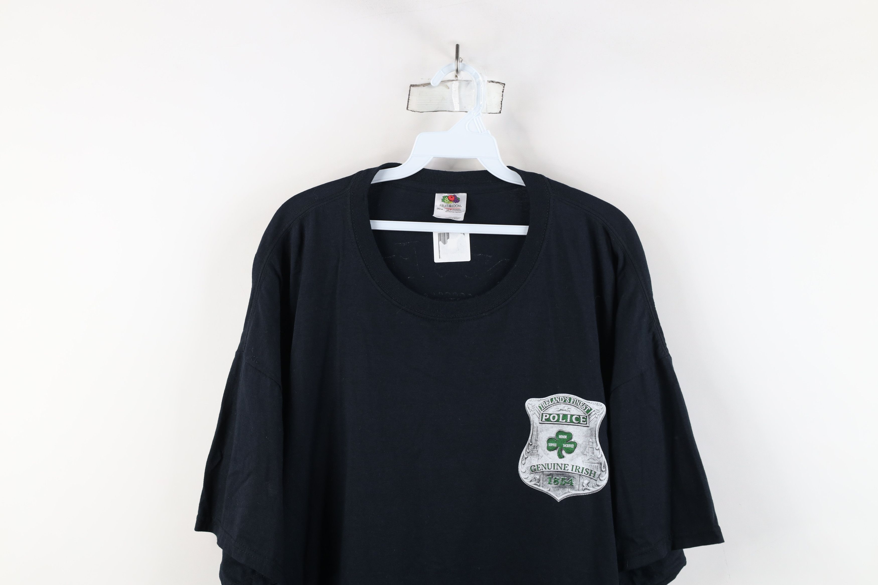 Vintage Deadstock Vintage Streetwear Police Garda Siochana T-Shirt Size US XXL / EU 58 / 5 - 2 Thumbnail