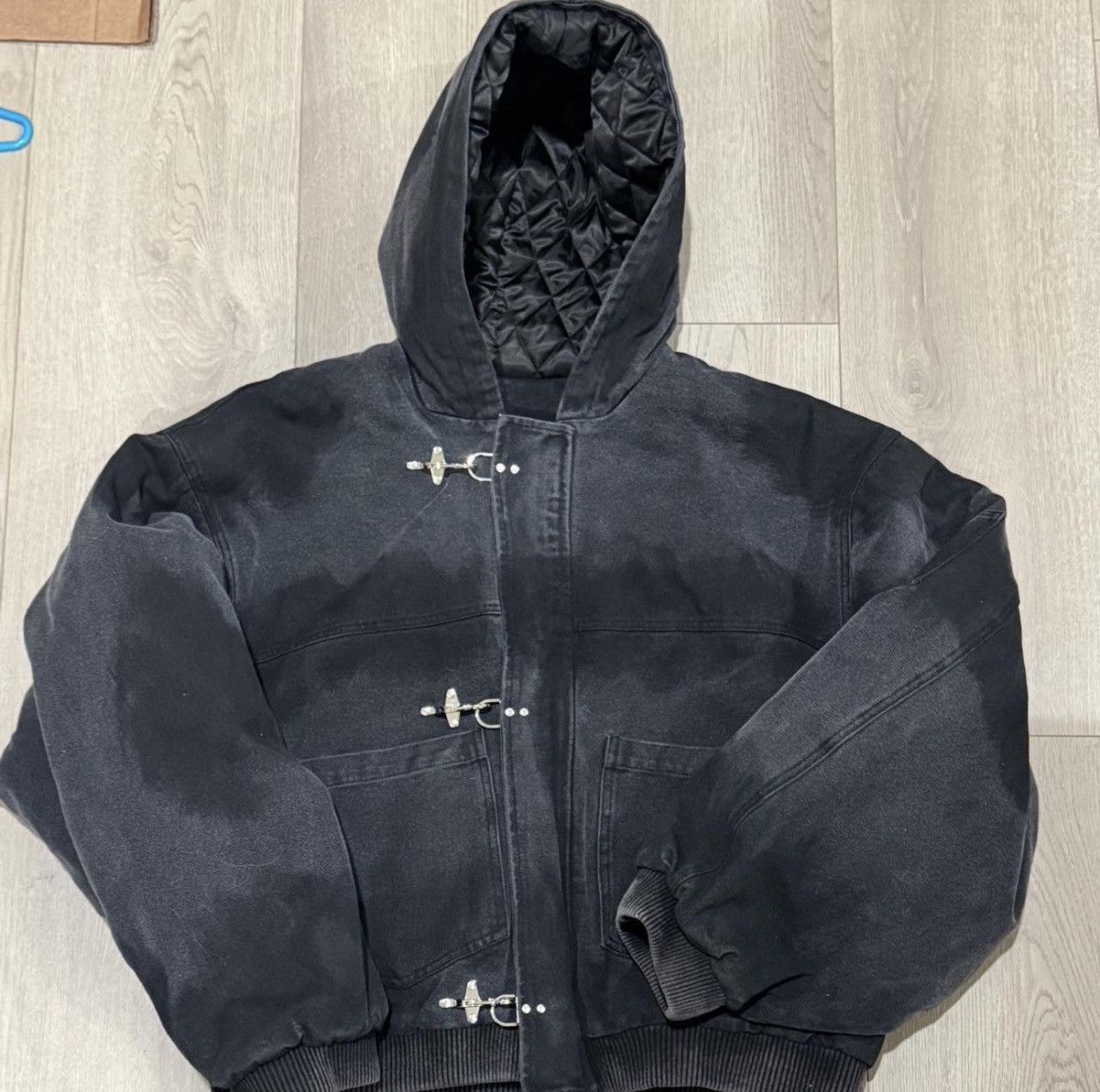 Other Shinzo Canvas Clasp Bomber Jacket Size US M / EU 48-50 / 2 - 2 Thumbnail