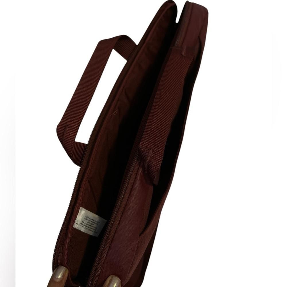 Designer Incase 15*11” Laptop shoulder bag - Burgundy Size ONE SIZE - 6 Thumbnail