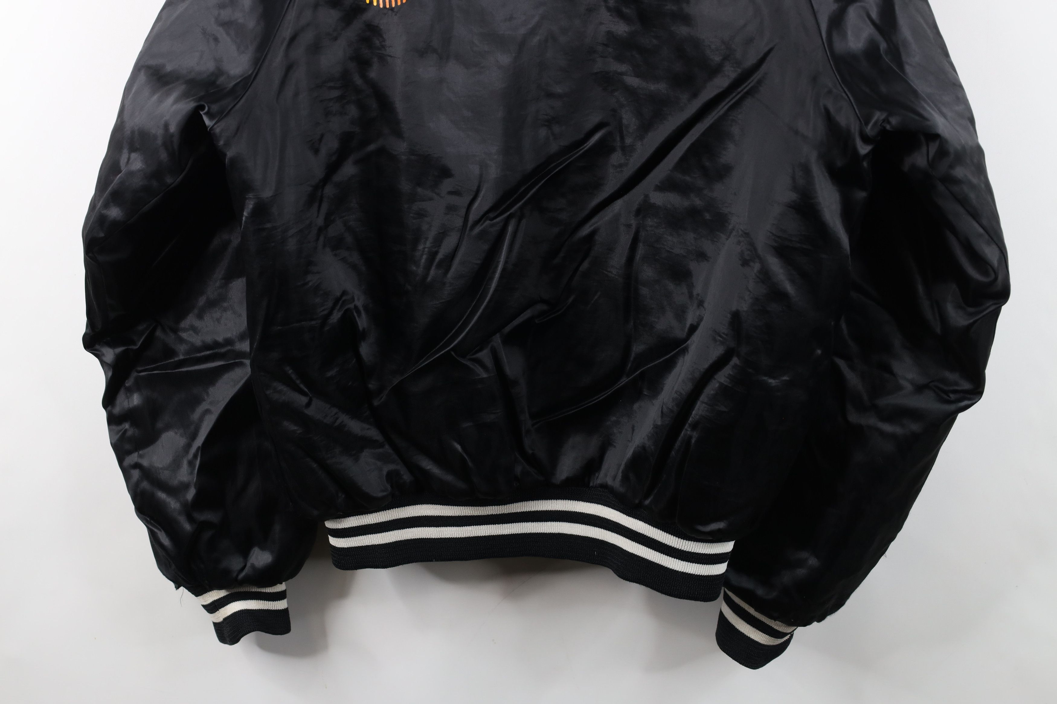Vintage Vintage 80s 90s Omni Source Quilted Satin Bomber Jacket USA Size US M / EU 48-50 / 2 - 18 Thumbnail