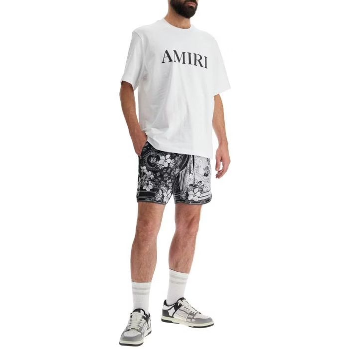 Amiri o1w1db11224 Core Logo T-Shirt in White Size US XL / EU 56 / 4 - 2 Thumbnail