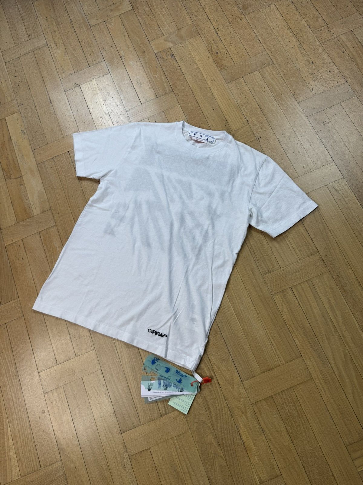 Off-White OFF-WHITE SCRIBBLE DIAG LOGO TEE Size US S / EU 44-46 / 1 - 4 Thumbnail