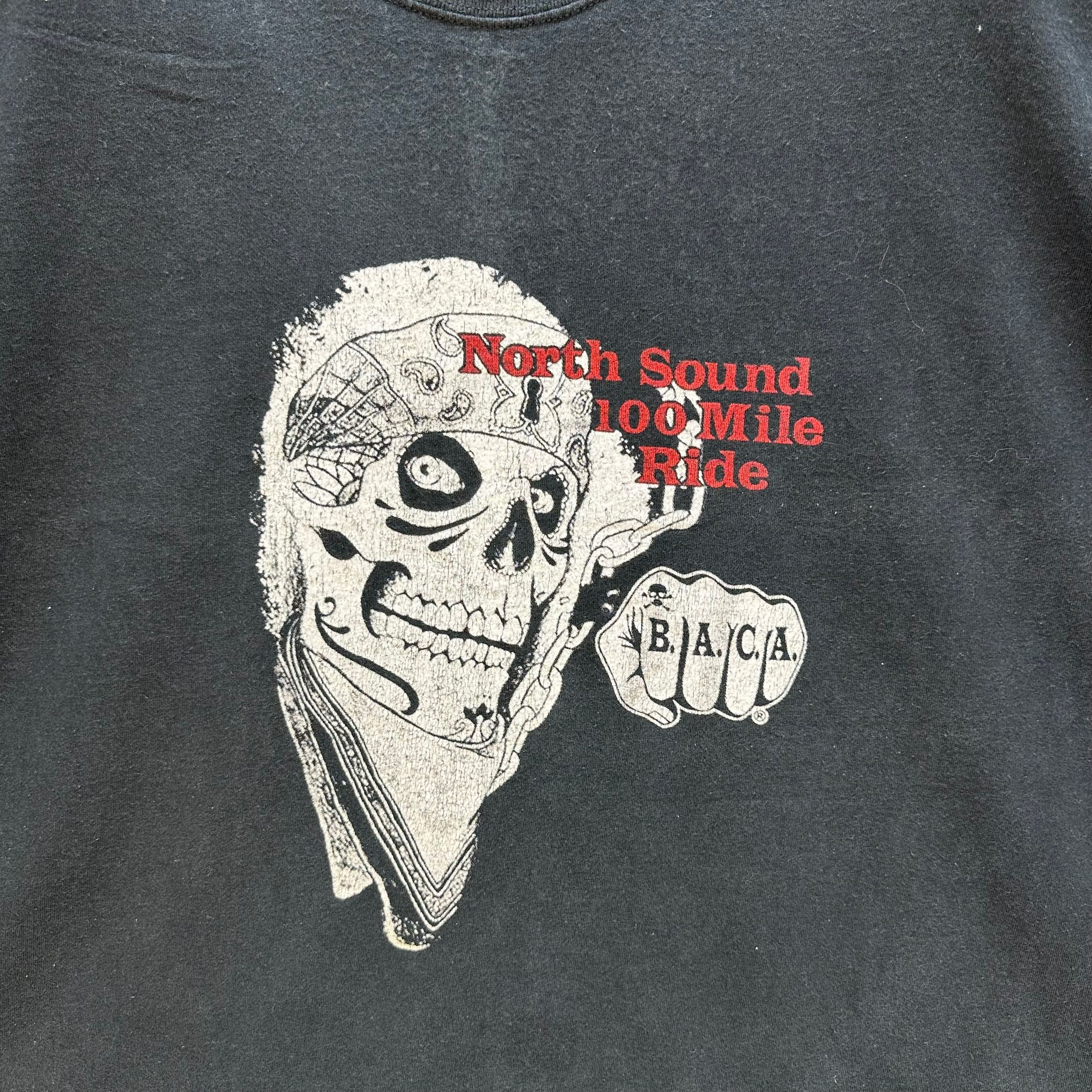 Japanese Brand VINTAGE PORT& COMPANY Skull Big Logo Tees #A6-0144 Size US XXL / EU 58 / 5 - 4 Thumbnail