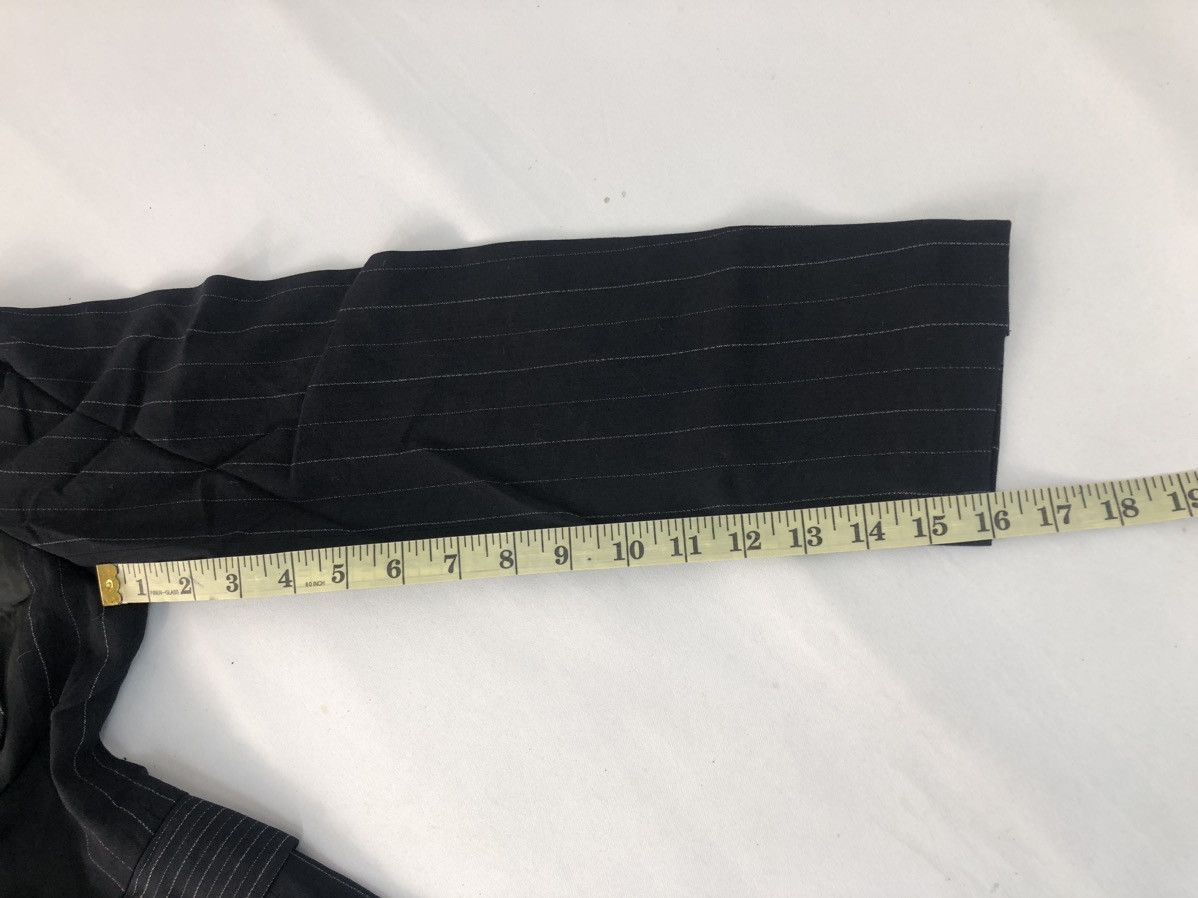 Issey Miyake × Japanese Brand Hype I.S Issey Miyake Blazer Coat Horizontal Striped Design Size M / US 6-8 / IT 42-44 - 13 Thumbnail