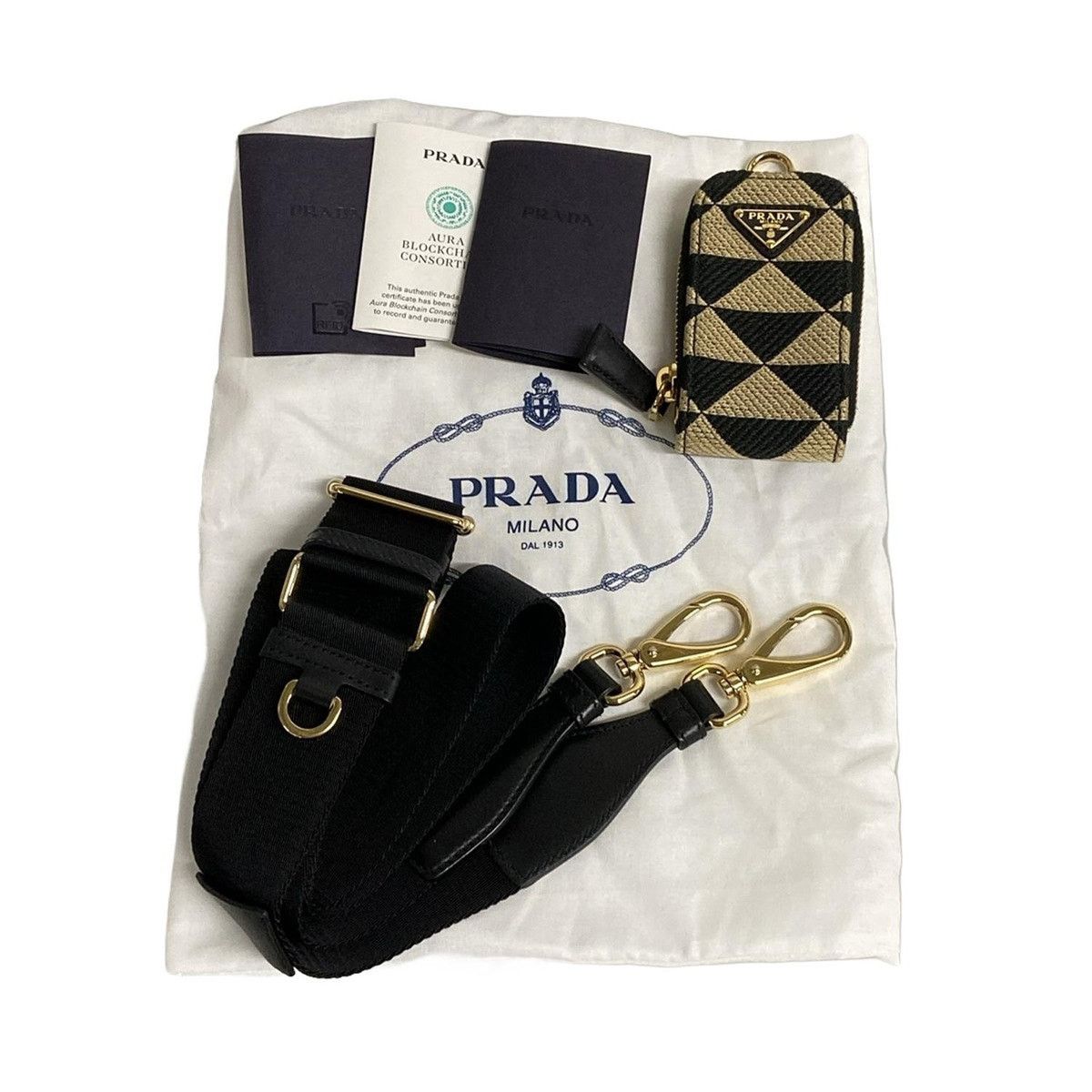 Prada PRADA Symbol Bag Tote Bag 1BG462 Size ONE SIZE - 11 Thumbnail