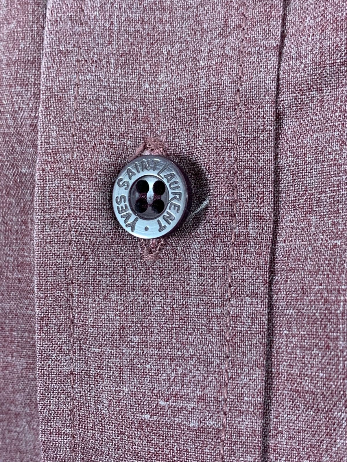 Yves Saint Laurent Vintage yves saint laurent button up shirt rare colour Size US M / EU 48-50 / 2 - 5 Thumbnail