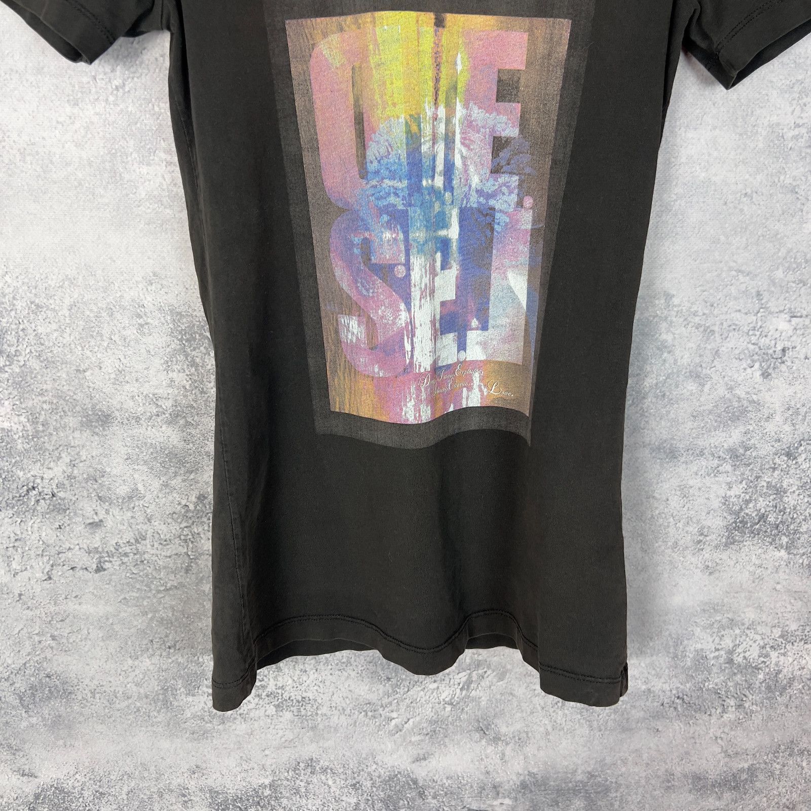 Diesel Diesel Women's Tee Size XS Black Cotton Short Sleeve ` Size XS / US 0-2 / IT 36-38 - 3 Thumbnail