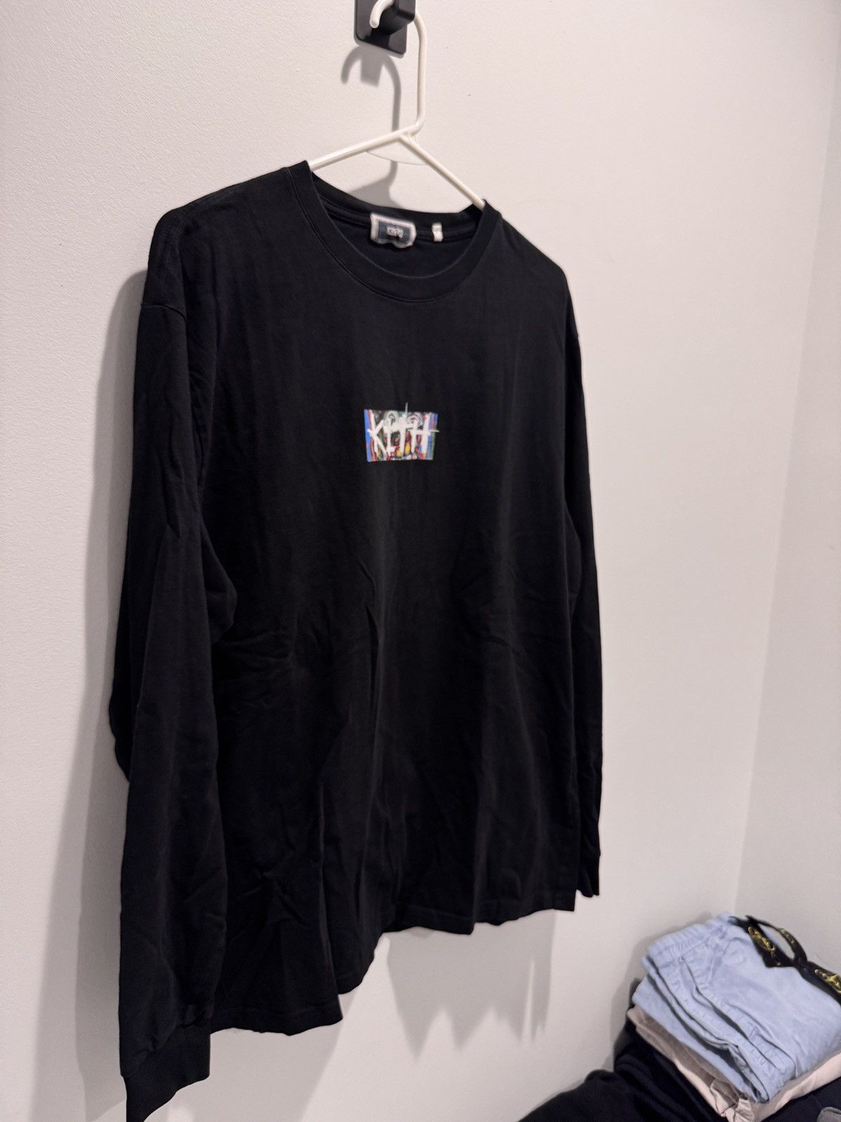 Kith Kith for Delphine Desane Classic Logo Black LS Tee Size M Size US M / EU 48-50 / 2 - 3 Thumbnail