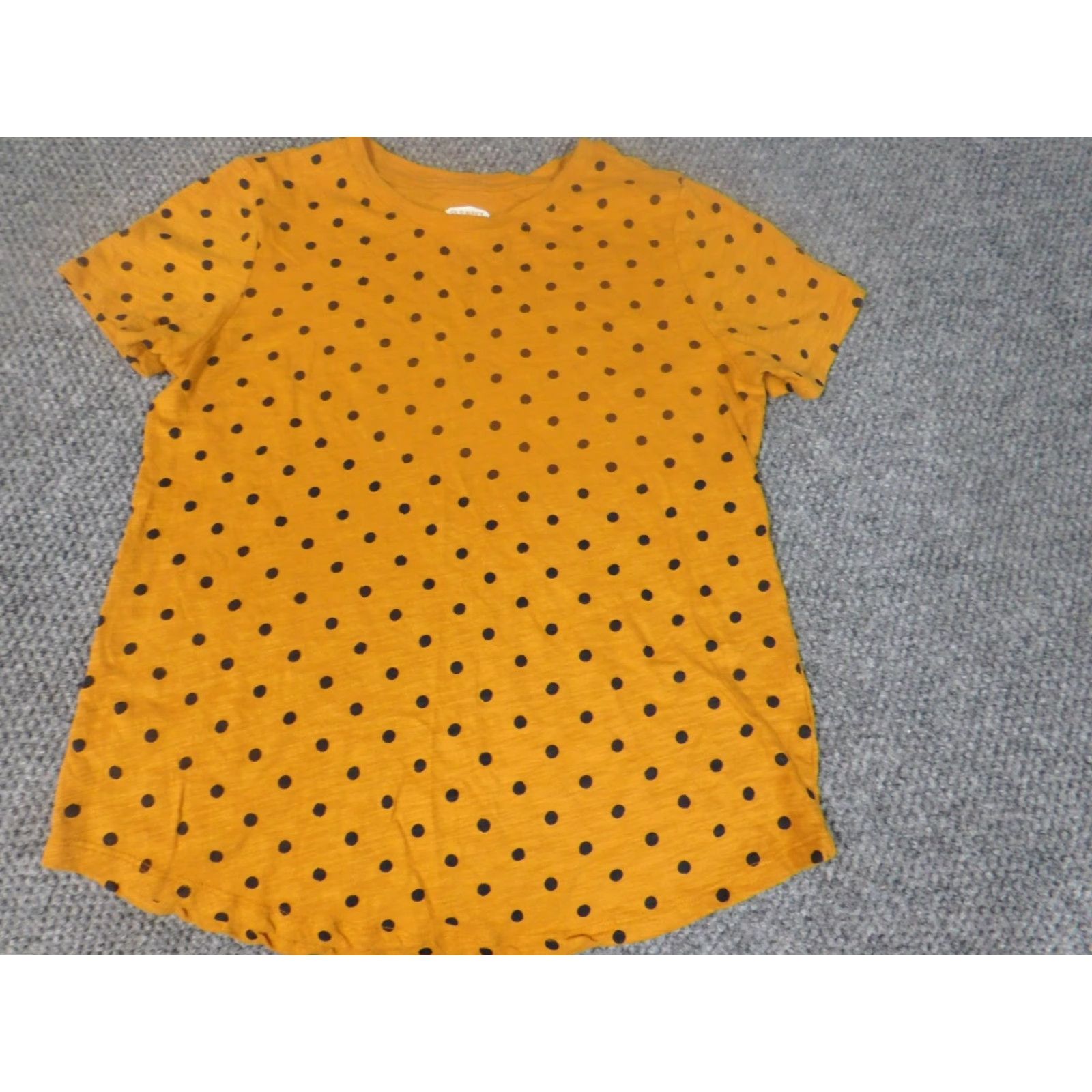 Old Navy Old Navy Womens Shirt S Orange Stretch Crew Neck Short Sleeve Dolman Sleeve Blouse Casual Basic Open Colorful American Size S / US 4 / IT 40 - 3 Thumbnail