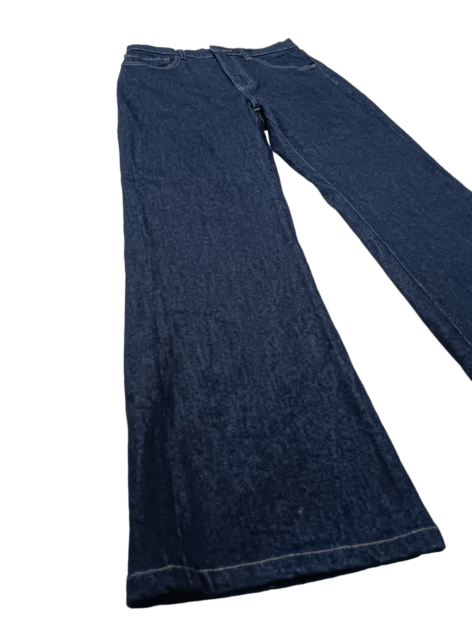image of Flared Uniqlo Fabric By Kaihara Jeans Denim, Men's (Size 28)