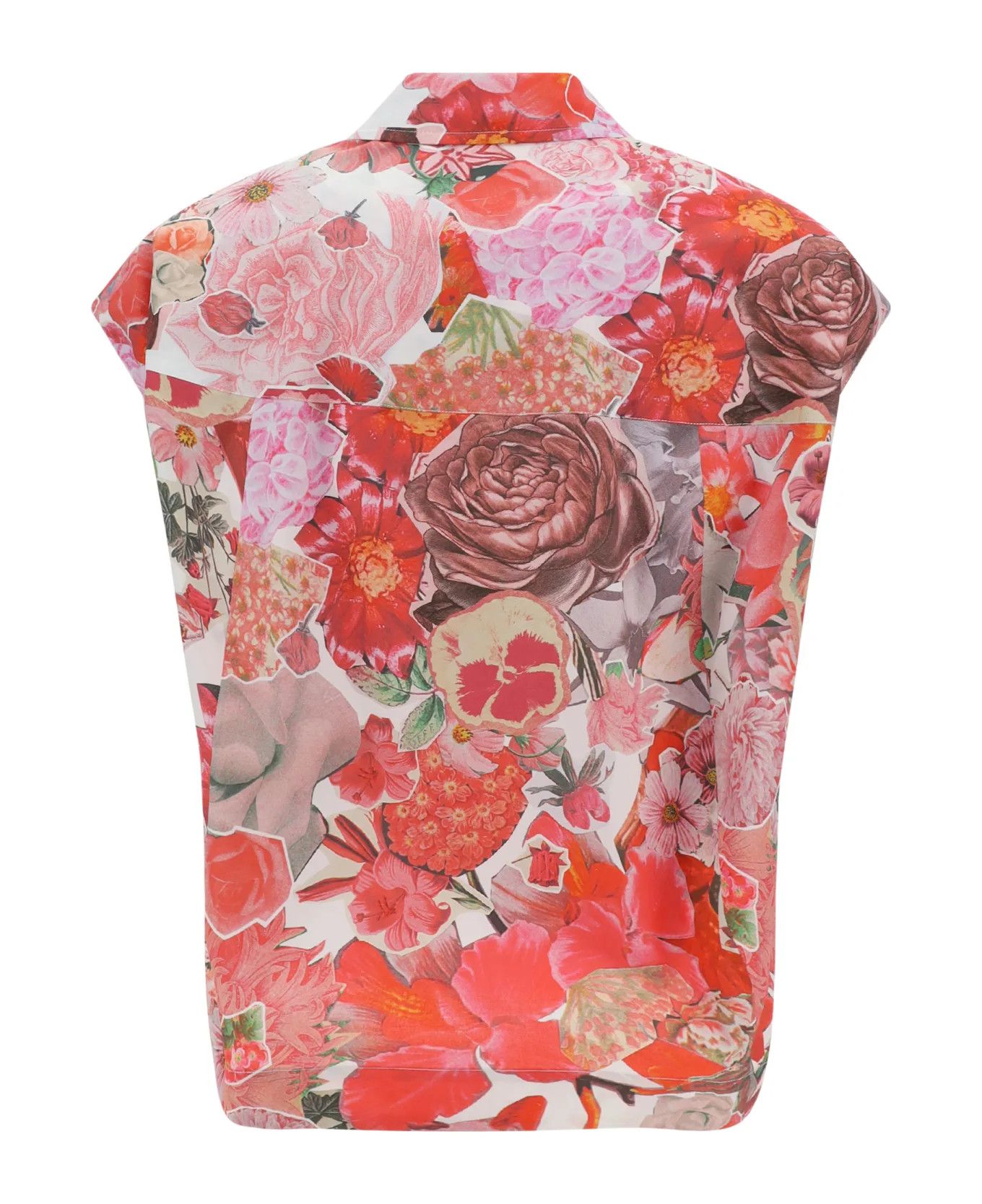 Marni o1y1125 Floral Shirt in Multicolor Size M / US 6-8 / IT 42-44 - 2 Thumbnail