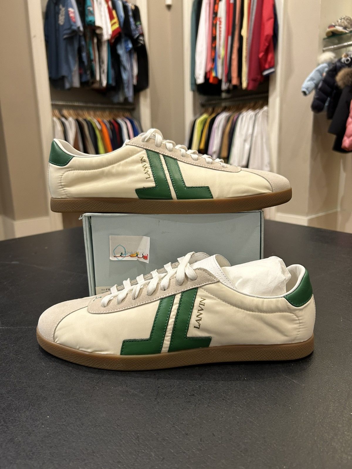 Lanvin Lanvin Low Top Sneakers Size US 11 / EU 44 - 1 Thumbnail