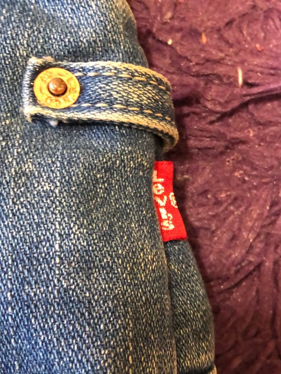 Levi's VINTAGE Handbag Levi's Blue in Denim - Jeans STREETWEAR Size ONE SIZE - 4 Thumbnail