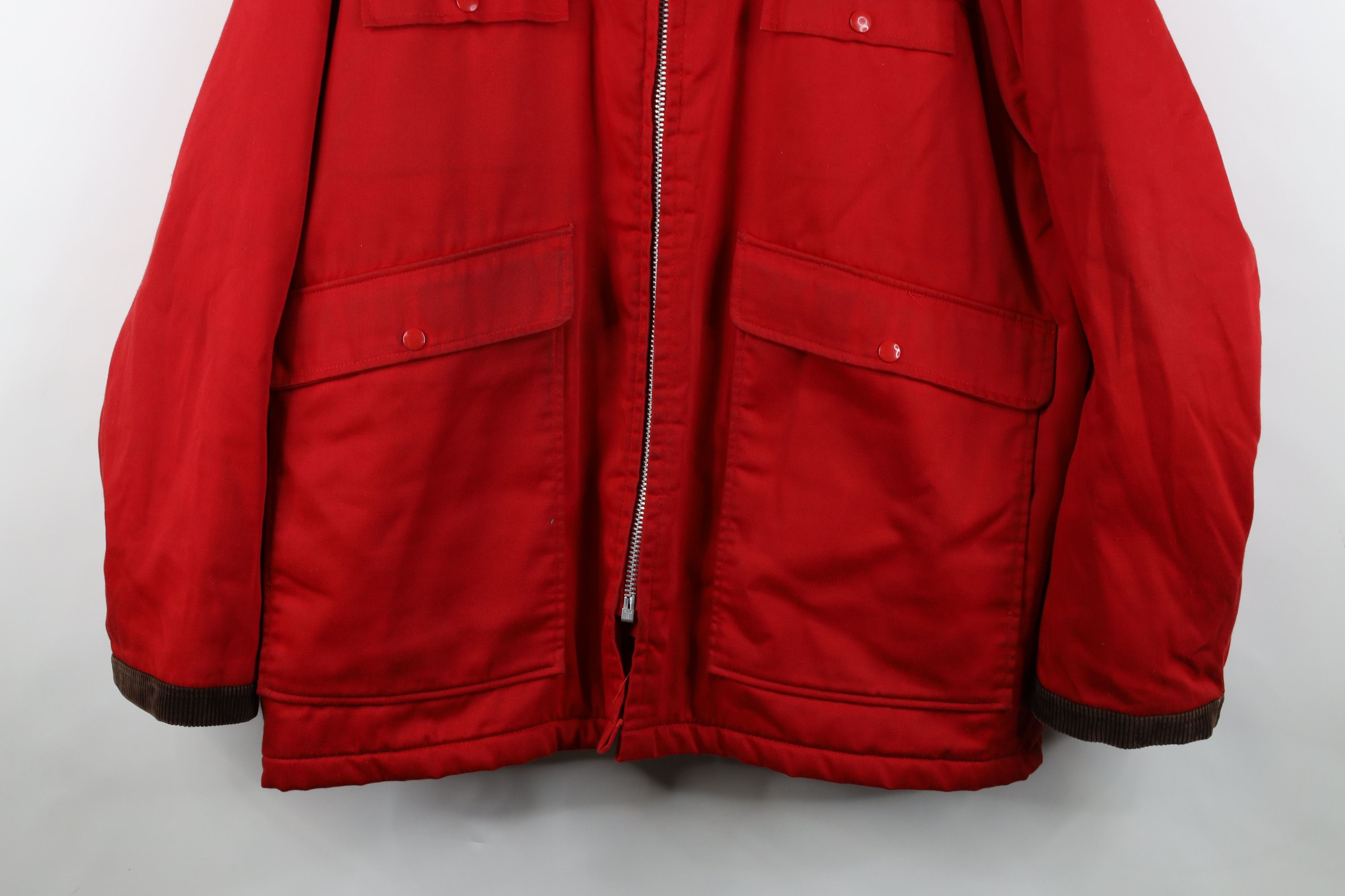 Woolrich Woolen Mills Vintage 60s 70s Woolrich Hunting Chore Barn Jacket USA Size US XL / EU 56 / 4 - 3 Thumbnail
