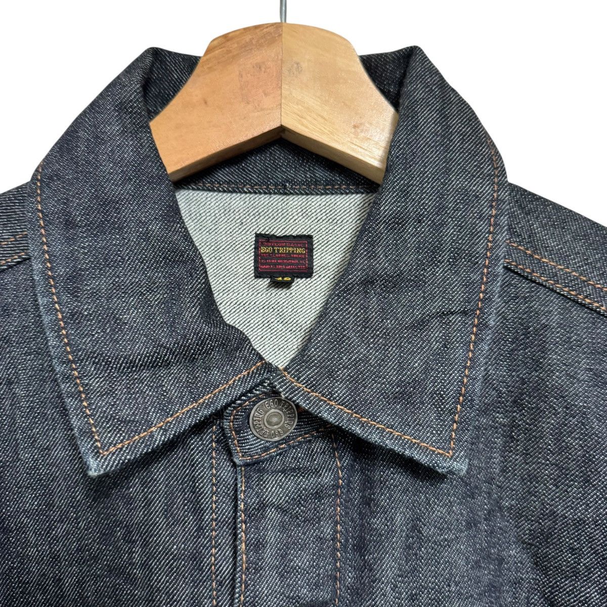 Warehouse & Co. BNWT Ego Tripping Denim Jacket Union Made Advance&Basic Size US M / EU 48-50 / 2 - 9 Thumbnail