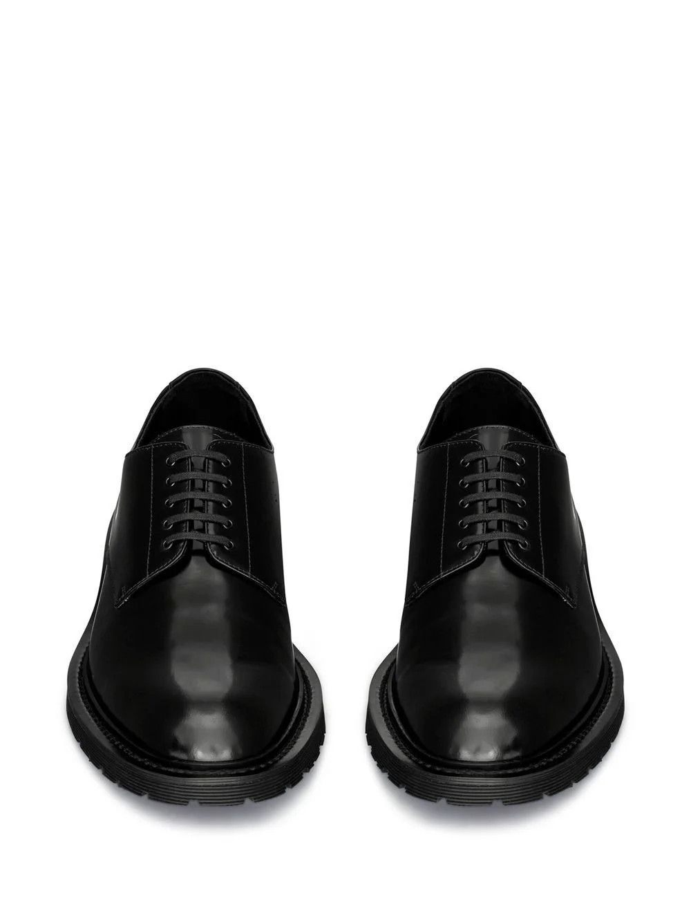 Saint Laurent Paris o1bcso1str0724 Army Derbies Shoe in Black Size US 8 / EU 41 - 1 Thumbnail