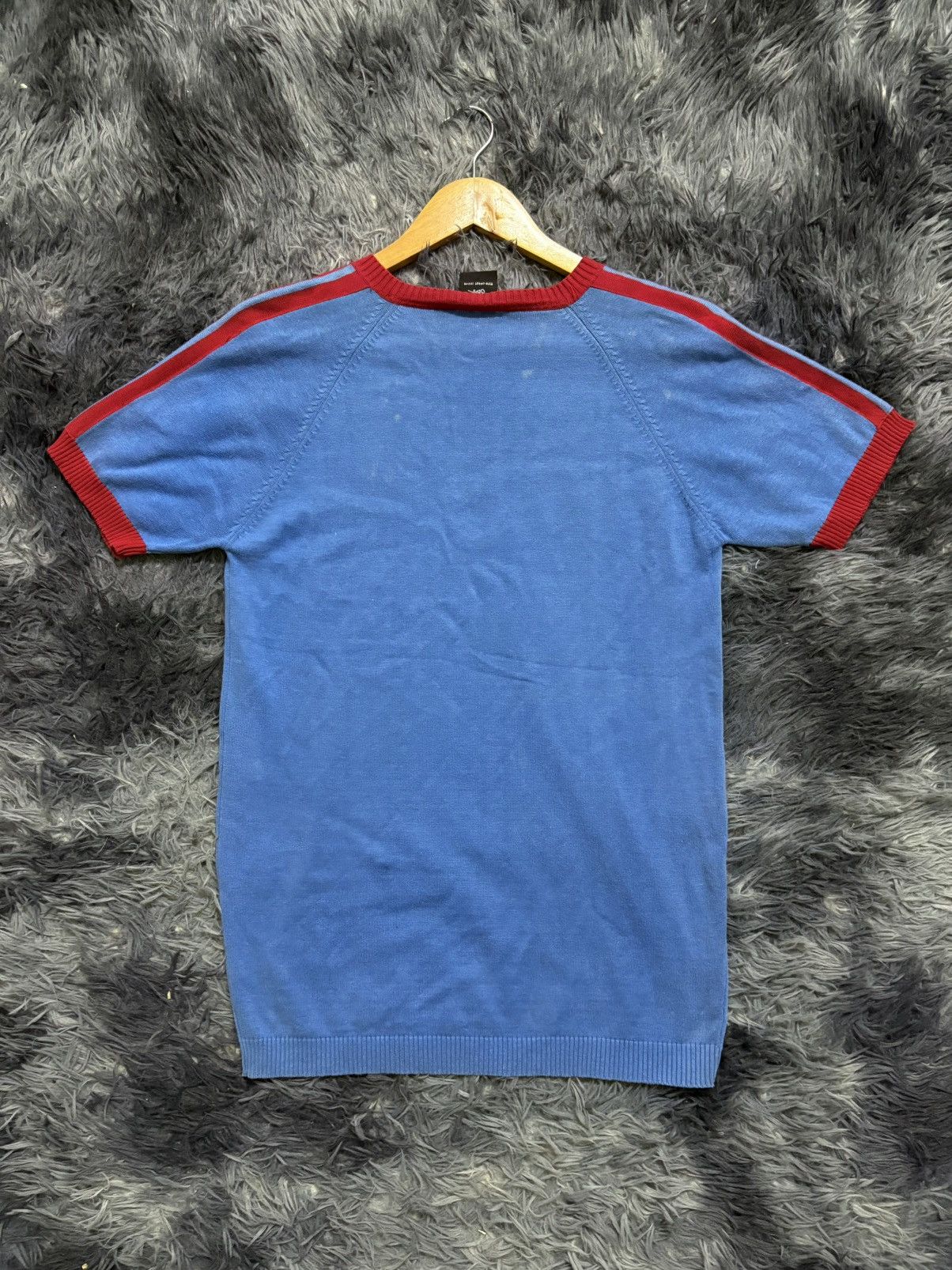 Vintage 🔥HOT🔥 VINTAGE 90's STUSSY SHORT SLEEVE KNITWEAR Size US S / EU 44-46 / 1 - 4 Thumbnail
