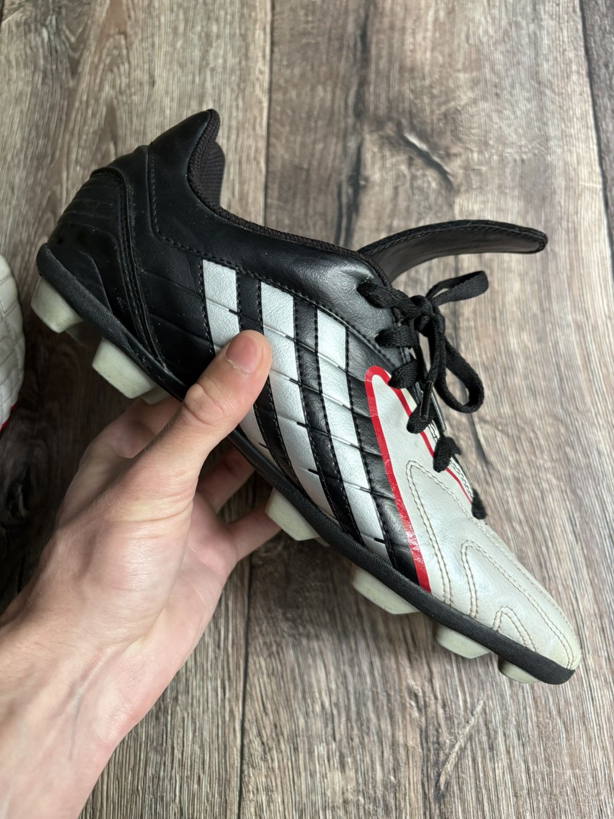 Adidas Adidas 2008 Powerswerve Traxion TF Predator Football Boots Size US 11 / EU 44 - 12 Thumbnail