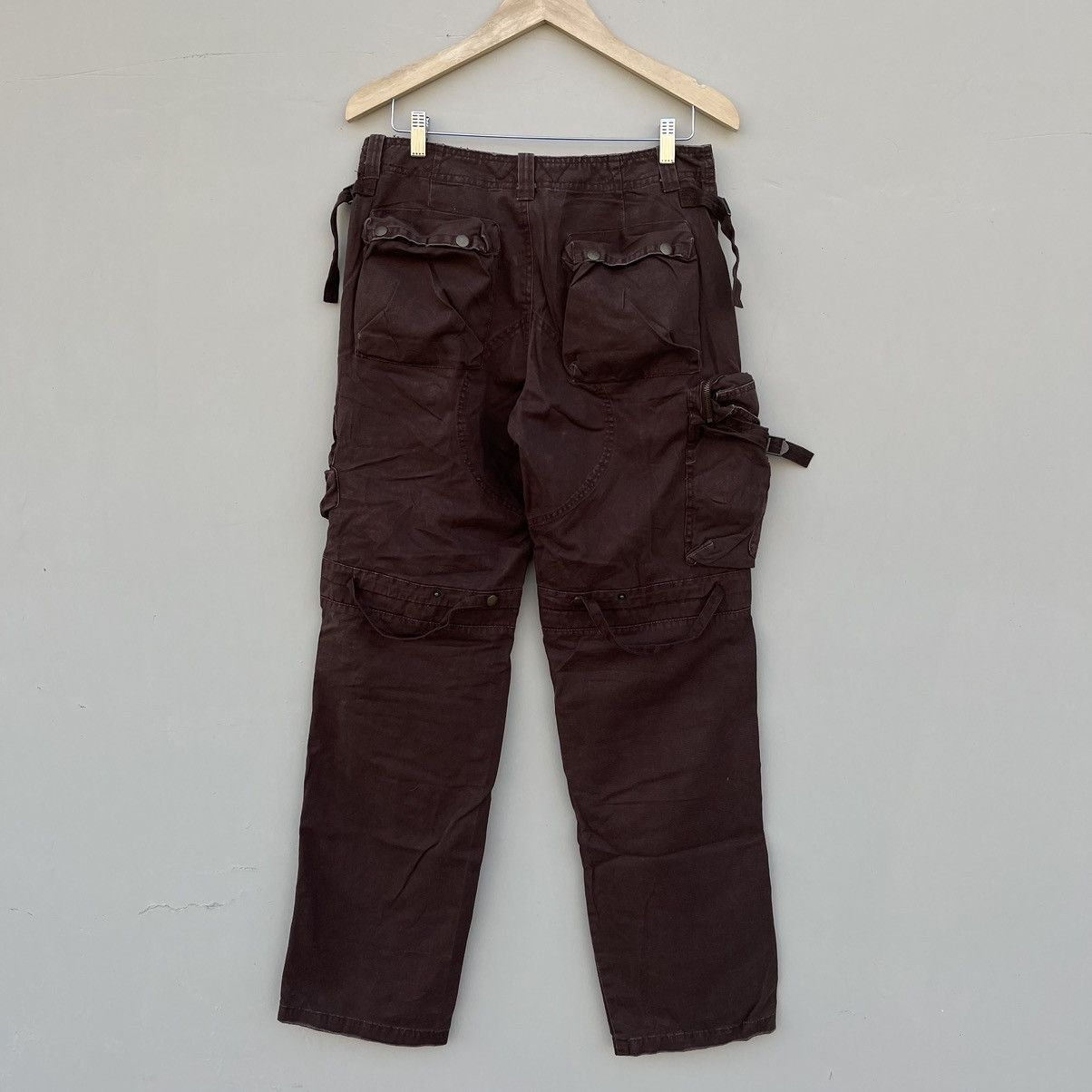 If Six Was Nine × Japanese Brand × Le Grande Bleu (L.G.B.) Japanese brand multi pocket bondage pants Size US 32 / EU 48 - 5 Thumbnail
