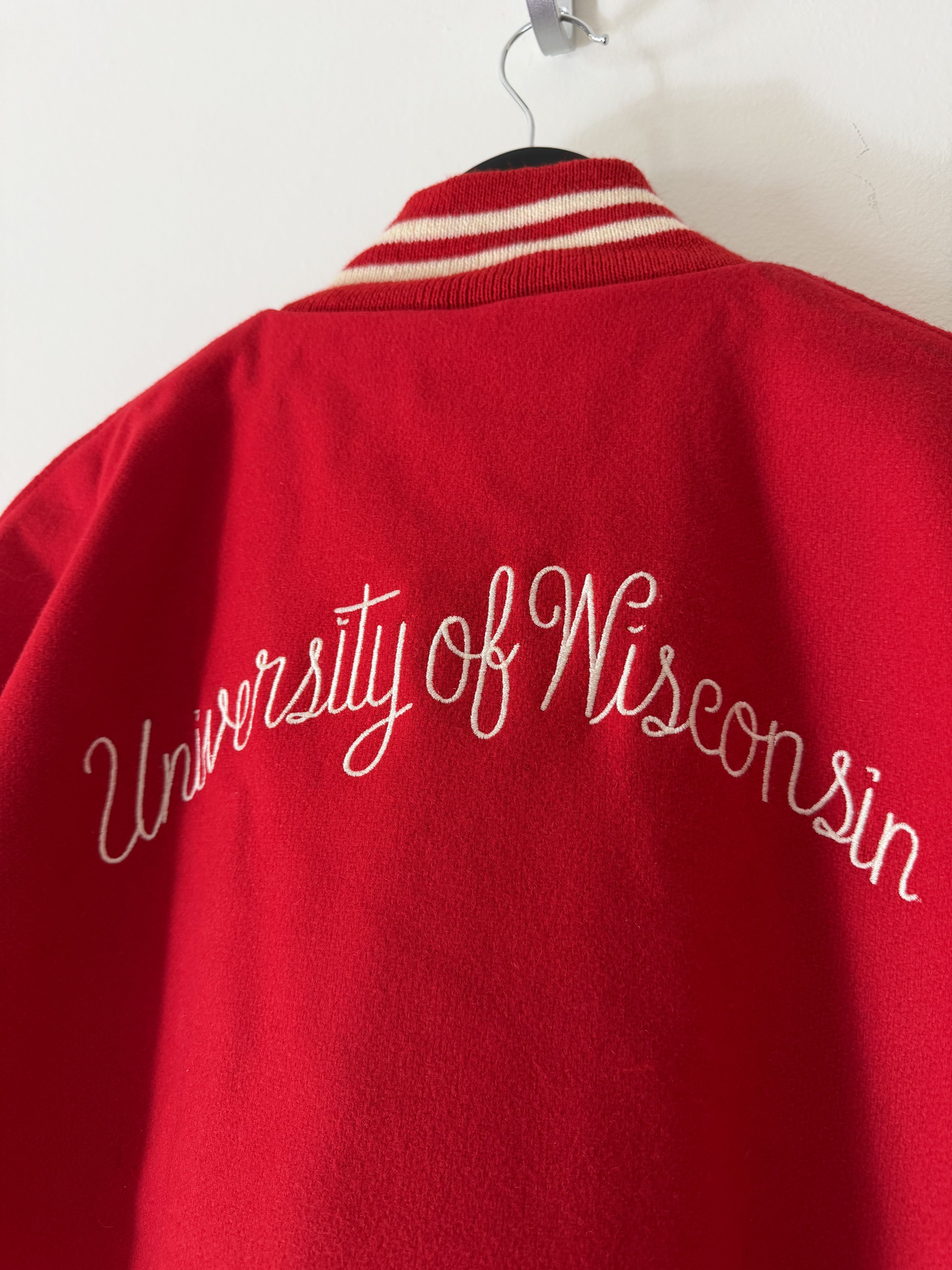 Ebbets Field Flannels Ebbets Field 1952 University of Wisconsin Varsity Jacket Size US XL / EU 56 / 4 - 6 Thumbnail